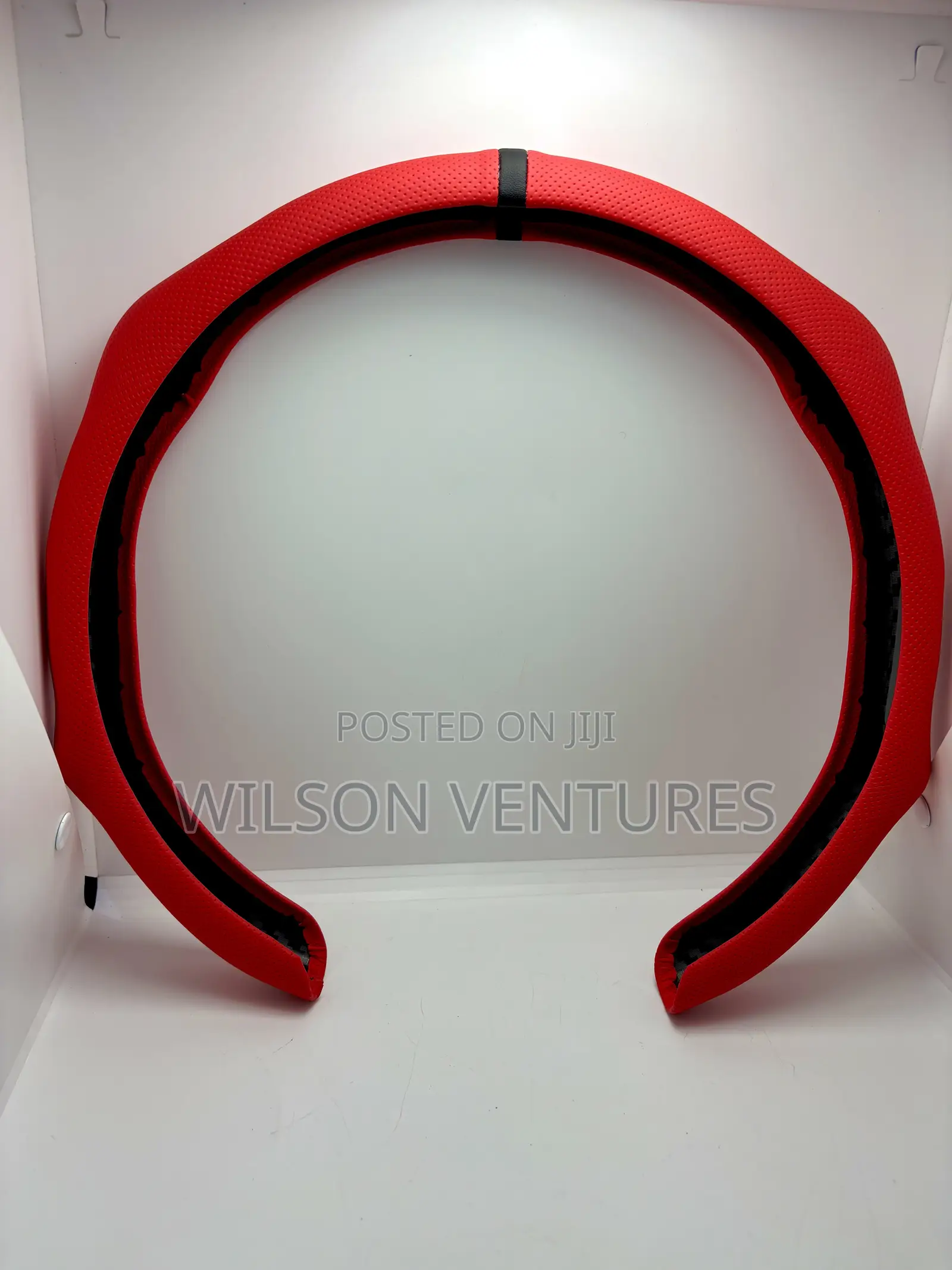 New Design Red Color Steering Wheel Cover Grip