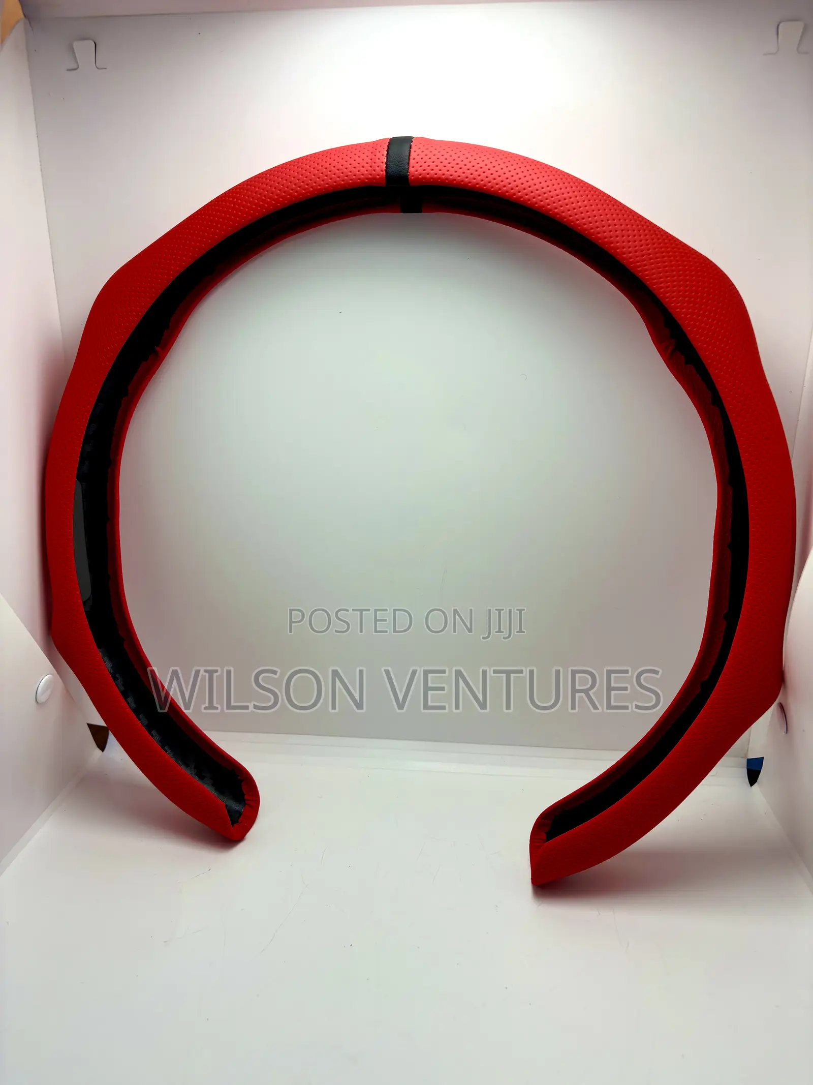 New Design Red Color Steering Wheel Cover Grip