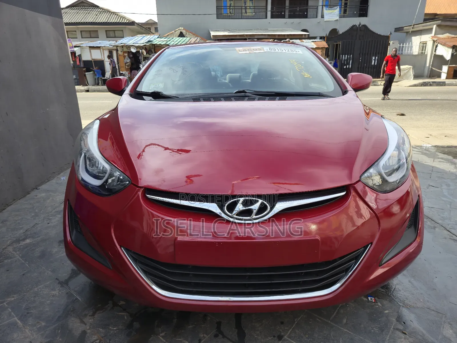 Hyundai Elantra SE Sedan FWD (1.8L 4cyl 6A) 2016 Red
