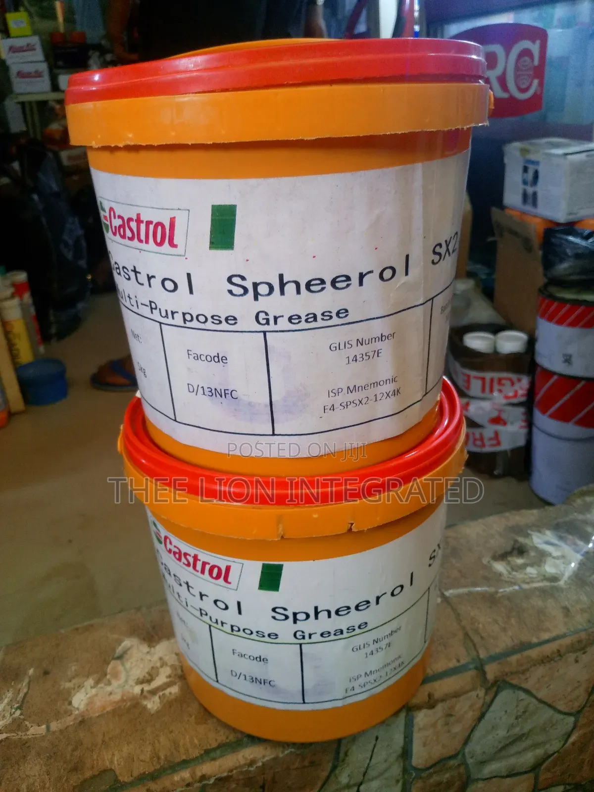 4litres Castrol Spheerol Multi-Purpose Grease