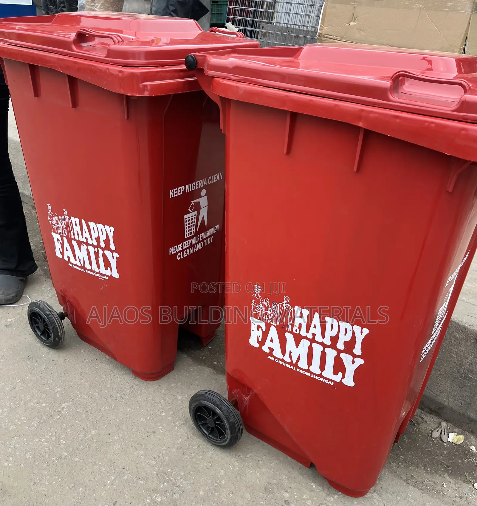 240l Plastic Dustbins