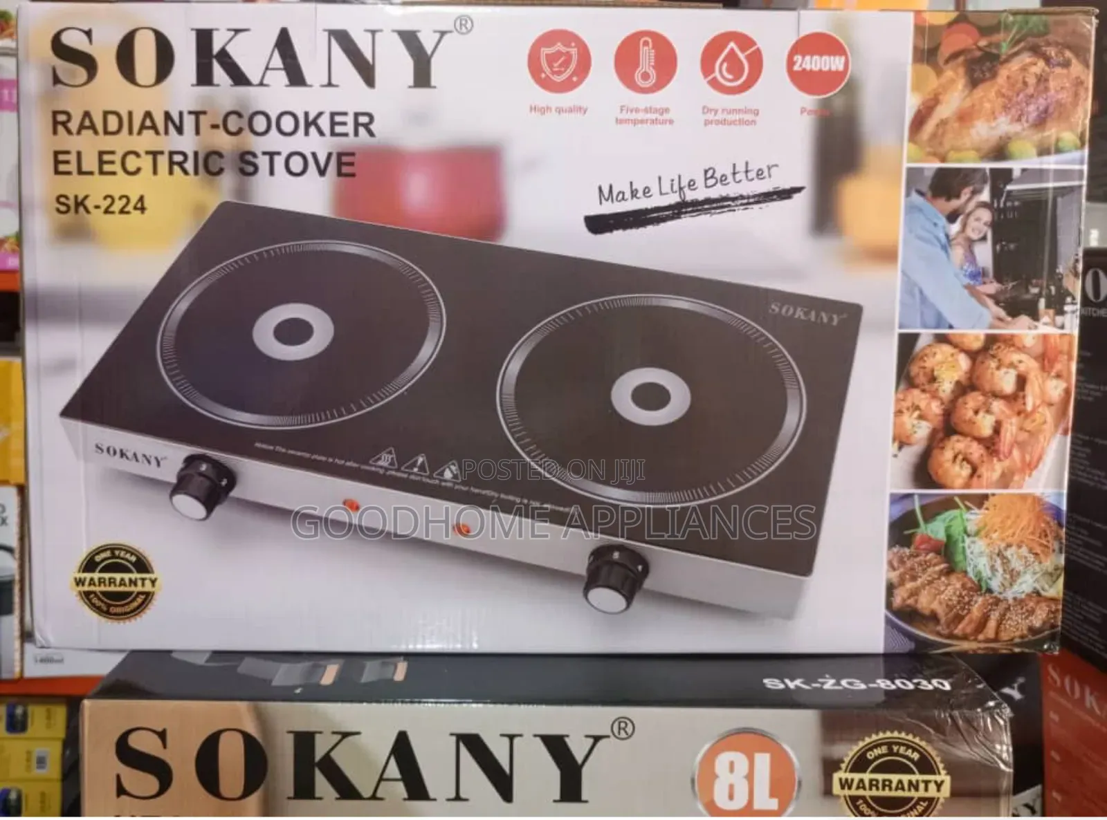 Sokany Radiant Cooker Electric Stove