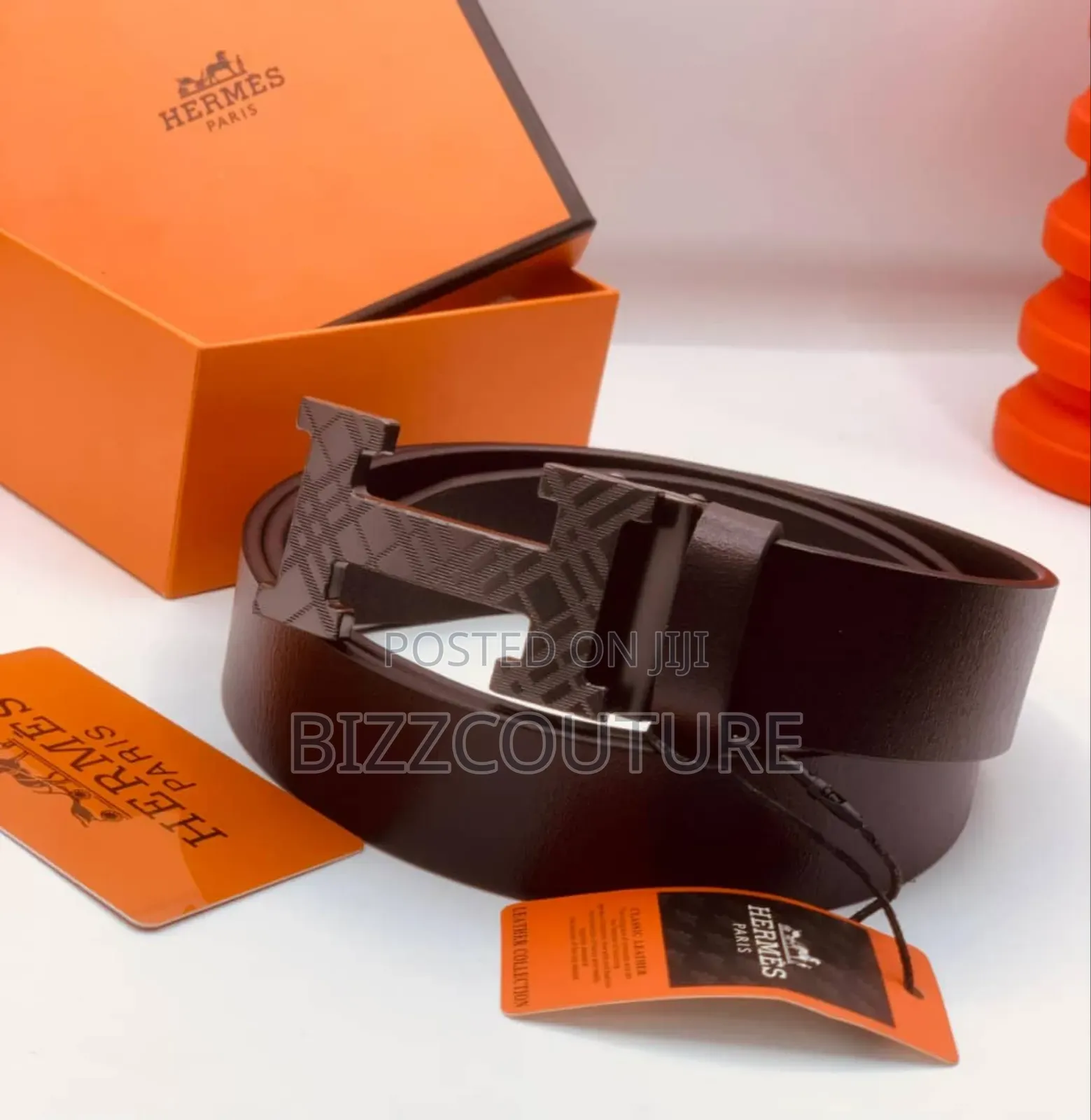 Original Hermes Leather Belts Available in Store