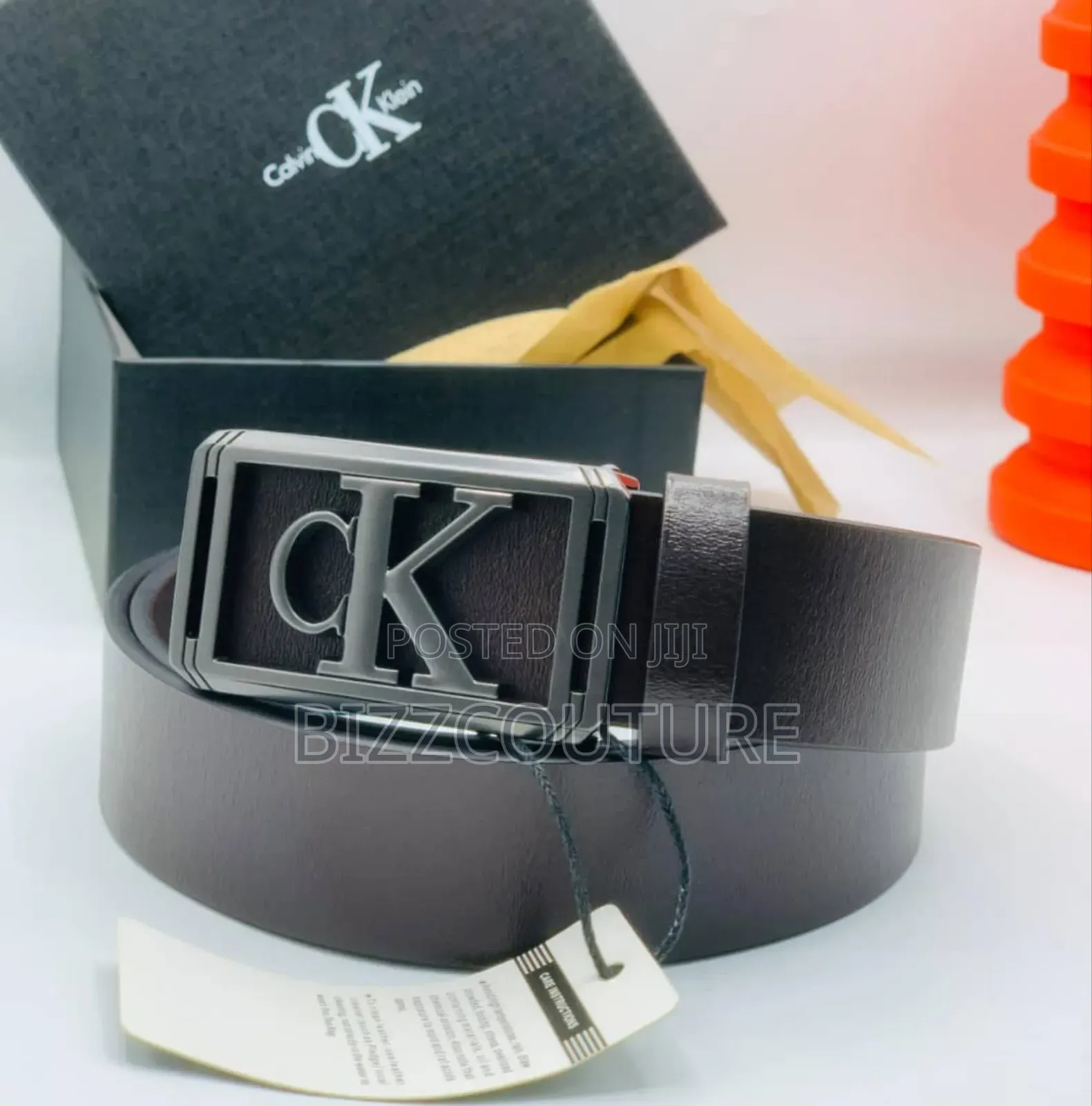 Original Calvin Klein Leather Belts Available in Store