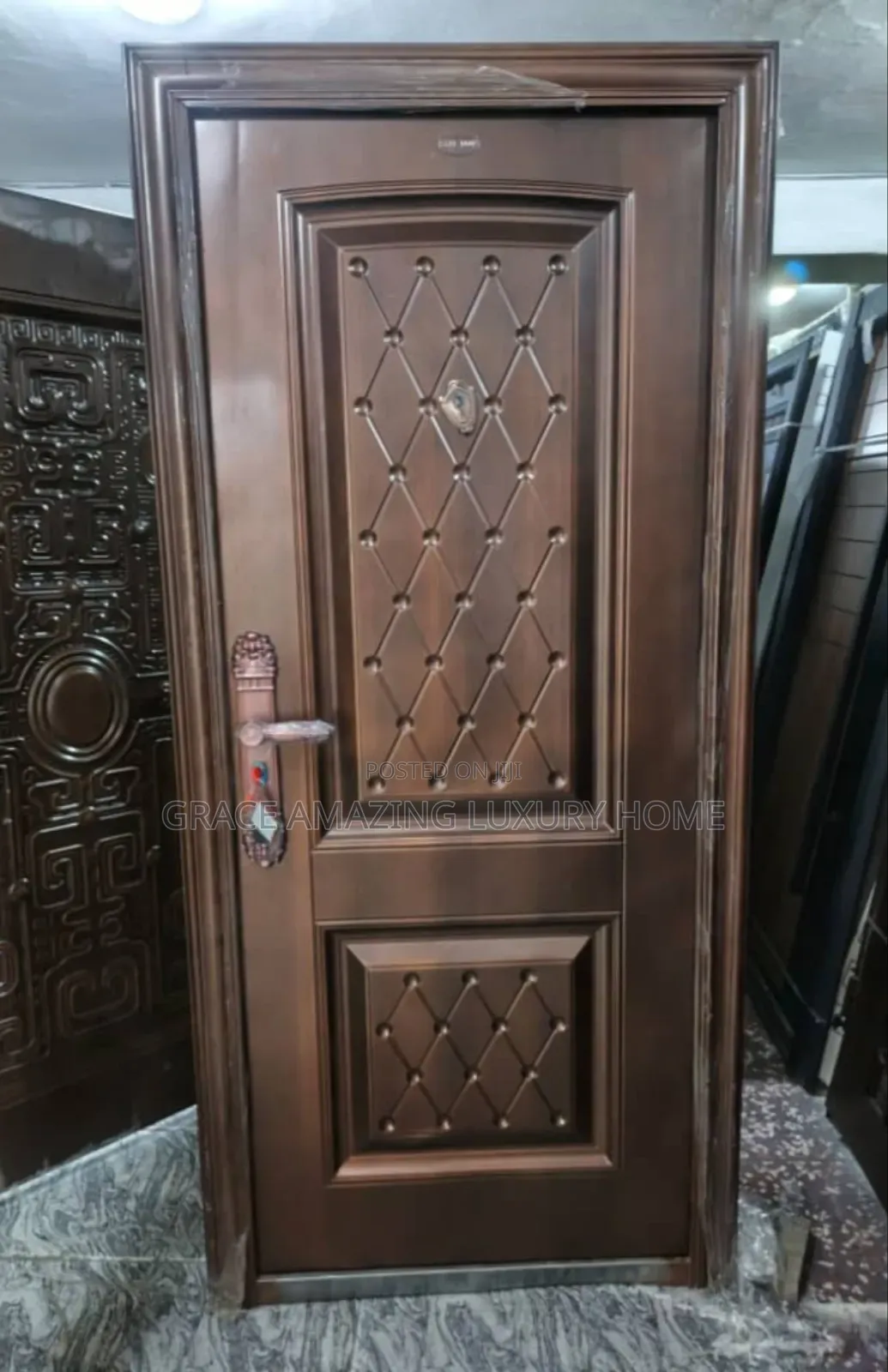 Copper Security Door
