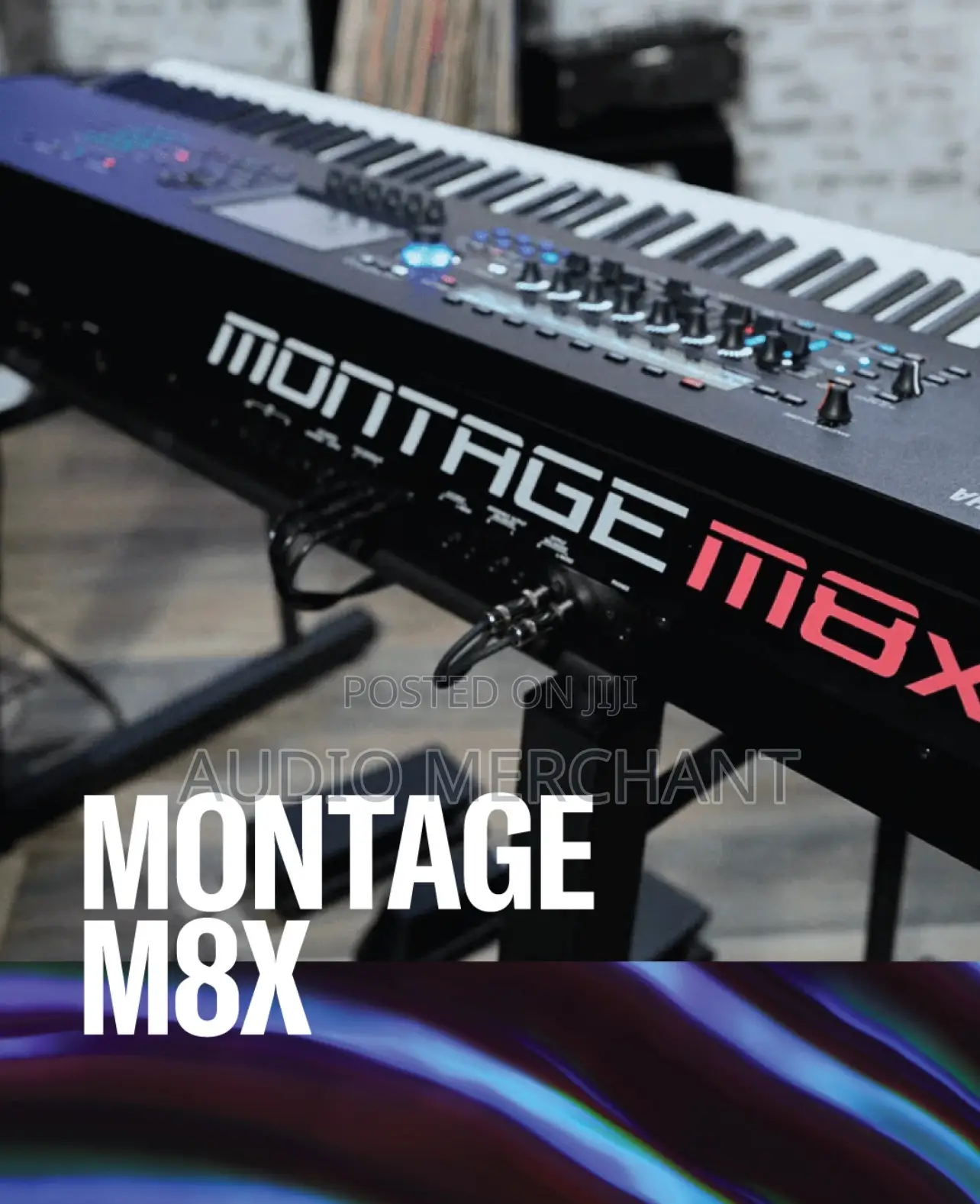 Yamaha Montage M8x 88-key Flagship Synthesizer