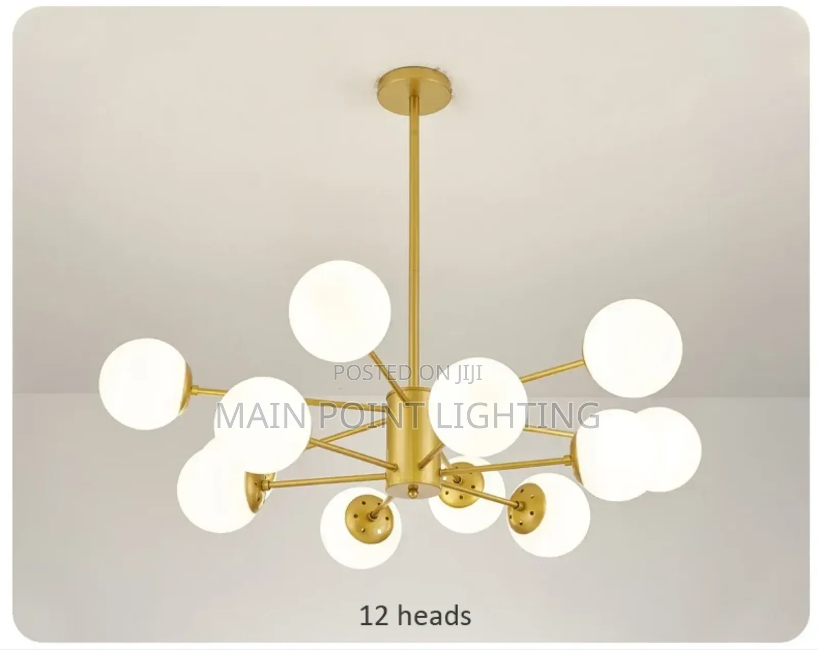 Glass Chandelier Light
