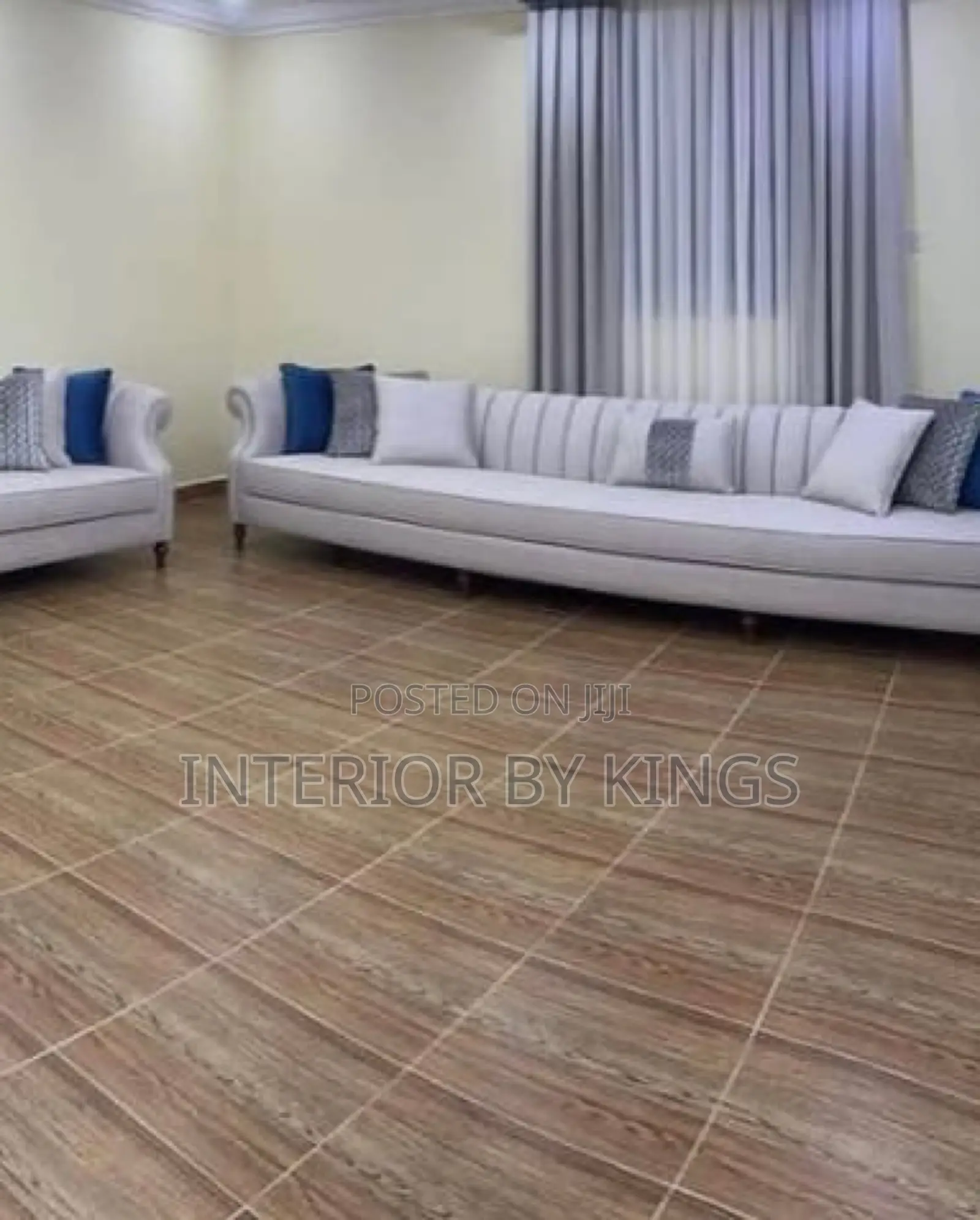 6seater Fabric Sofa Can Be Made in Colors of Your Choice