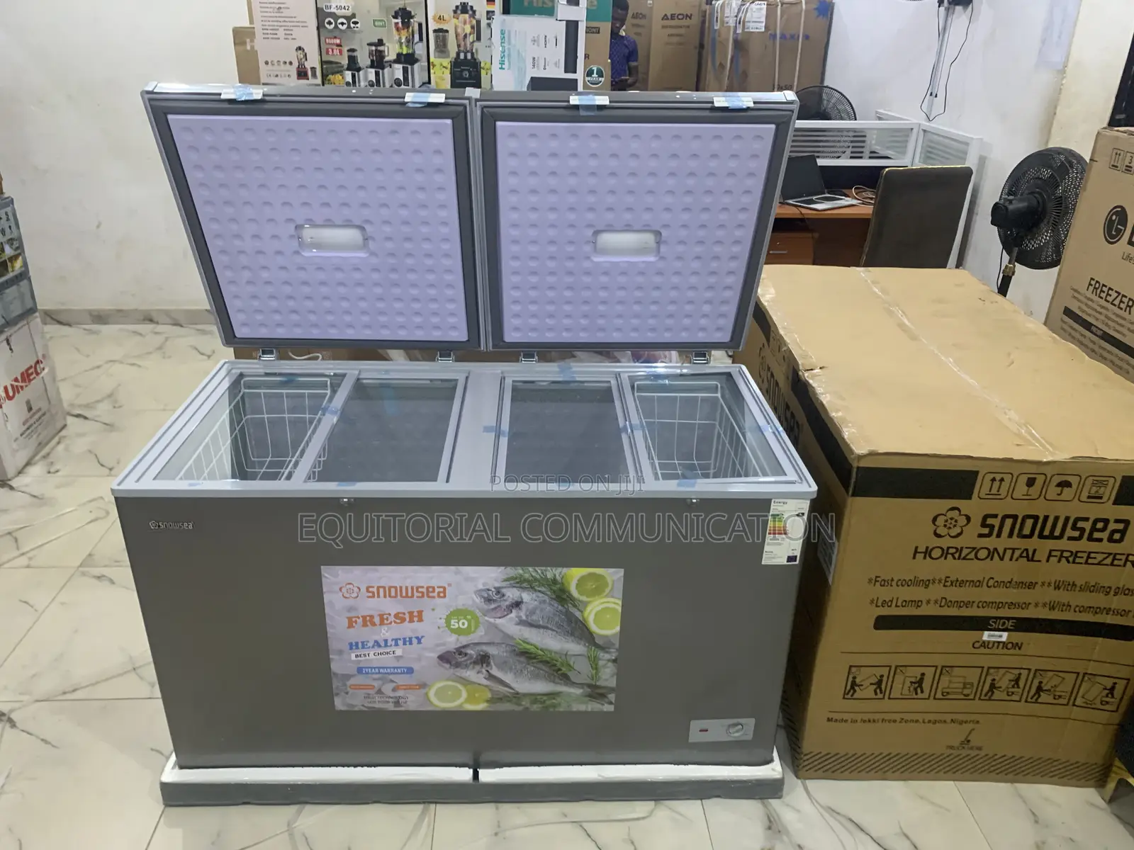 Snowsea 420l Chest Freezer – Ideal for Home or Business