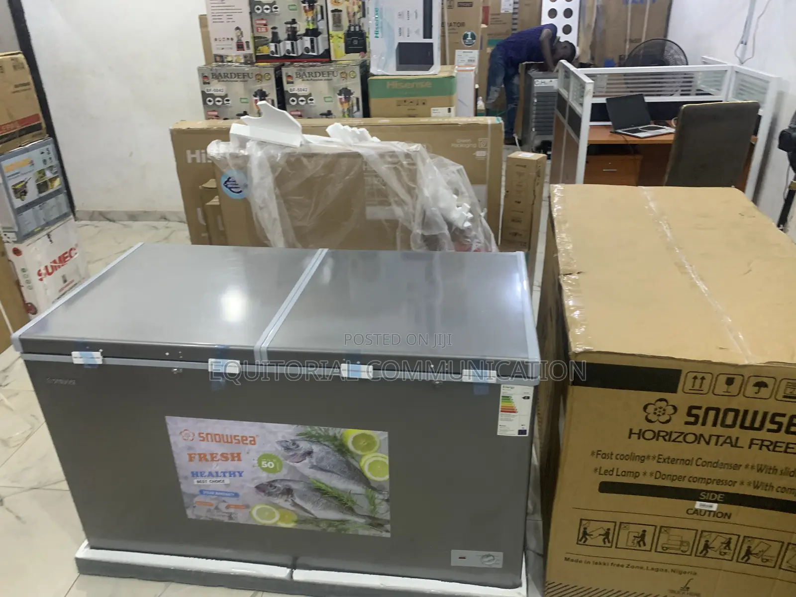 Snowsea 420l Deep Chest Freezer – Commercial Grade