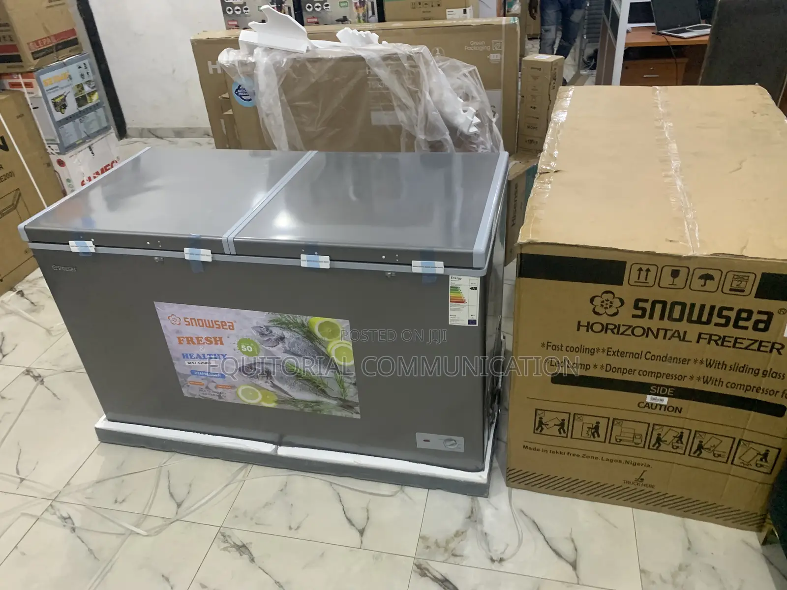 Snowsea Chest Freezer – 420l for Event Planners