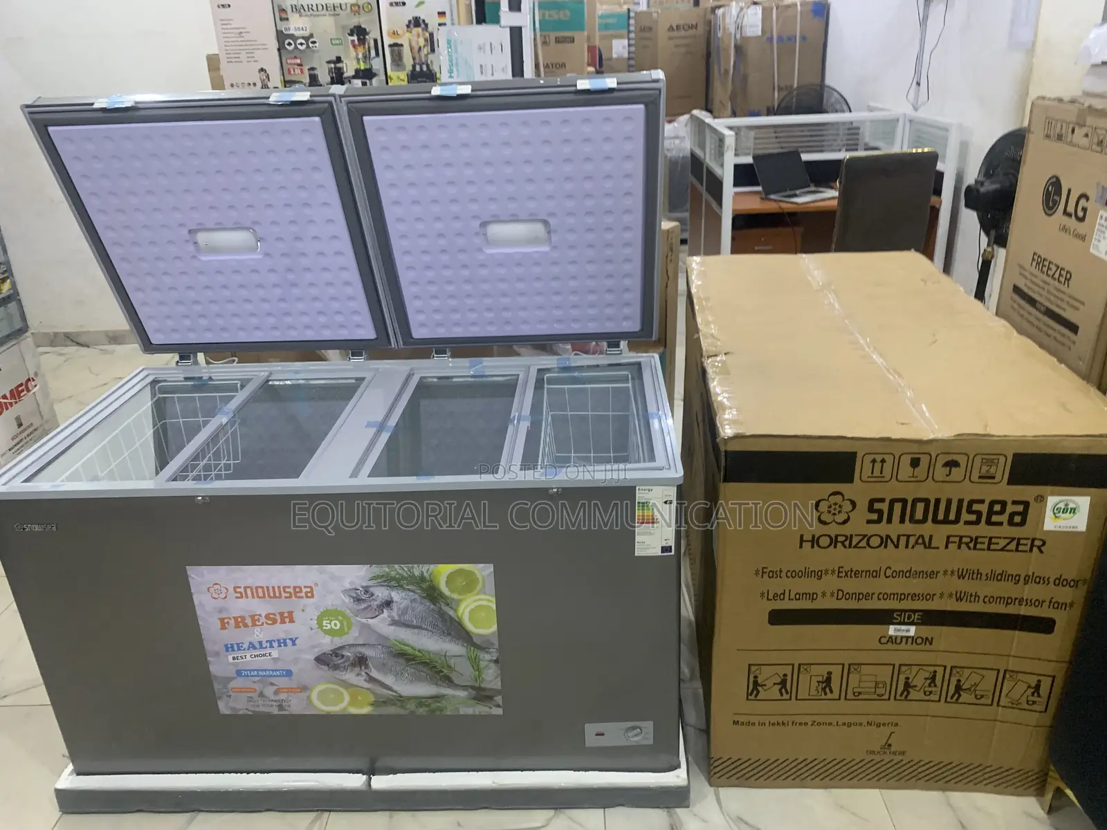 Snowsea Chest Freezer – 420l for Event Planners
