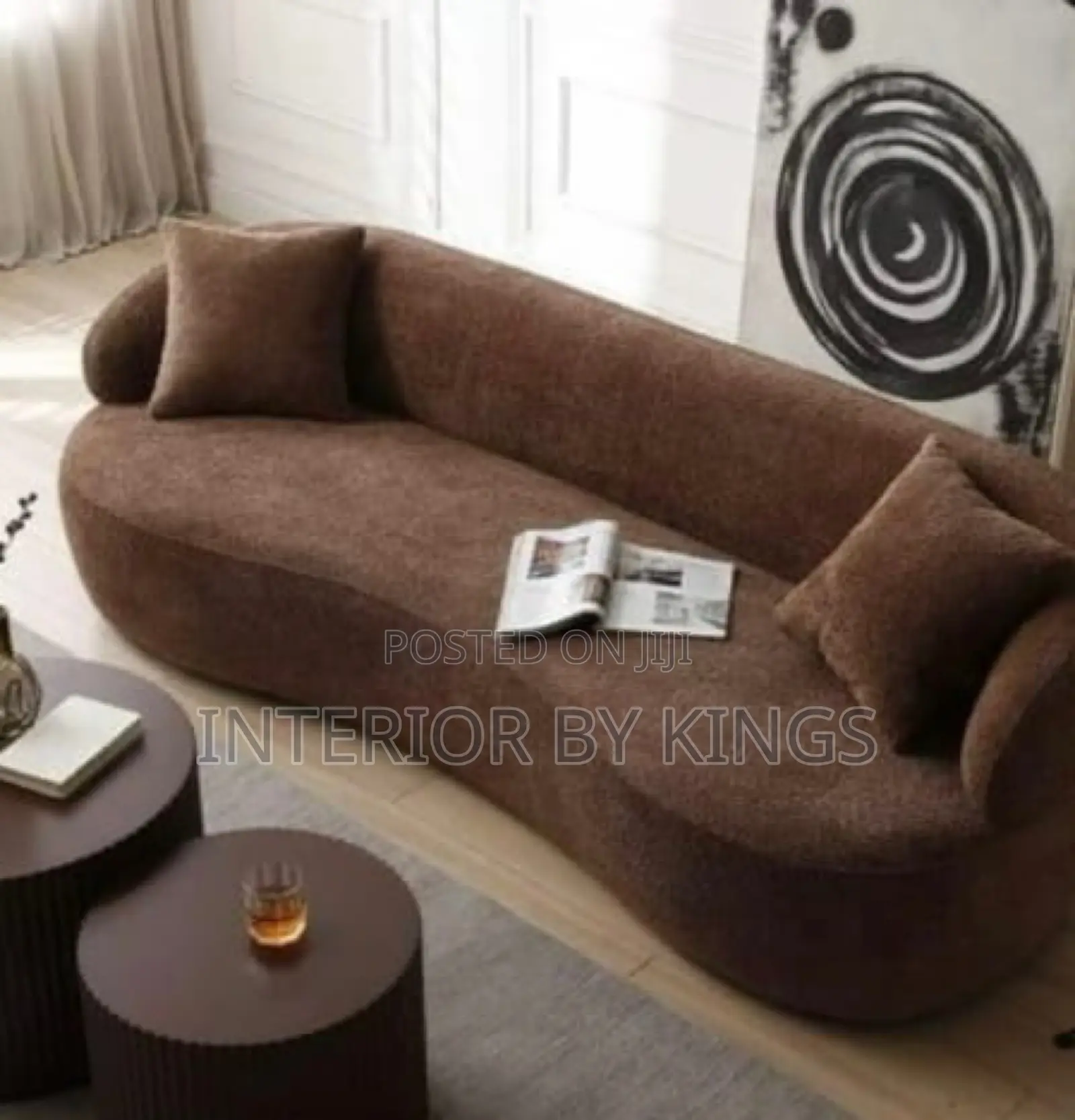 2seater Custom Made Sofa Can Be Made in Colors of Your Choic