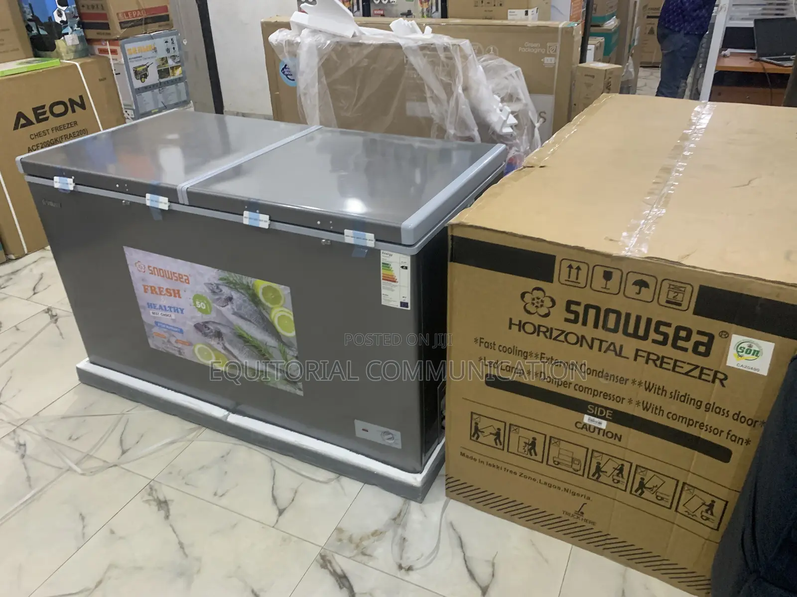 Snowsea 420l Chest Freezer for Ice Cream