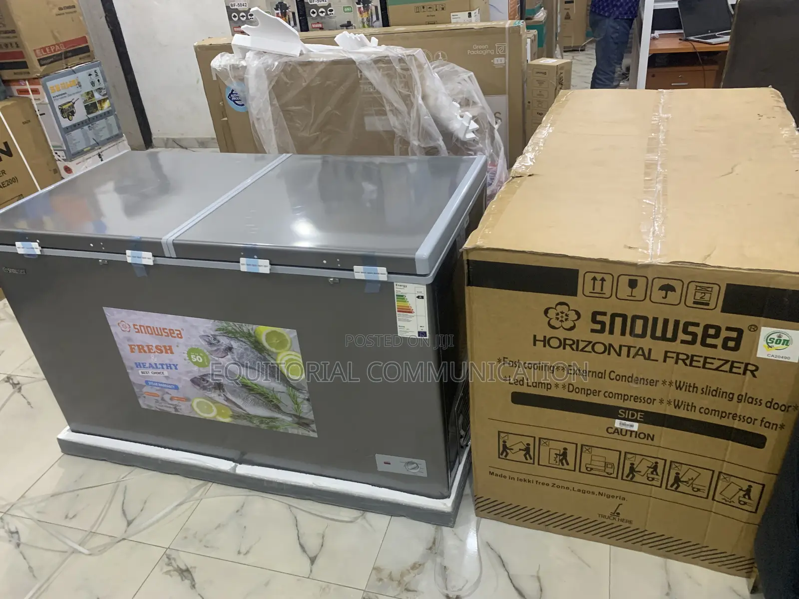 Snowsea 420l Deep Freezer for Outdoor Events