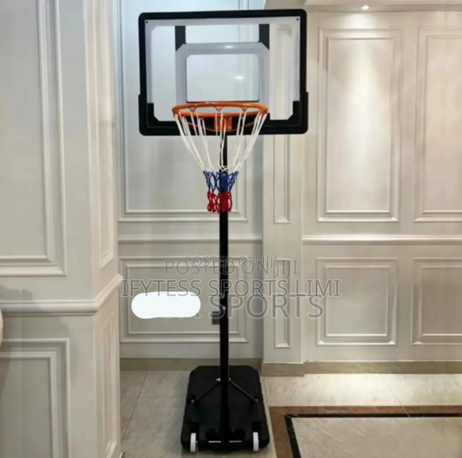 7ft/10ft Basketball Upright for Secondary School Children.