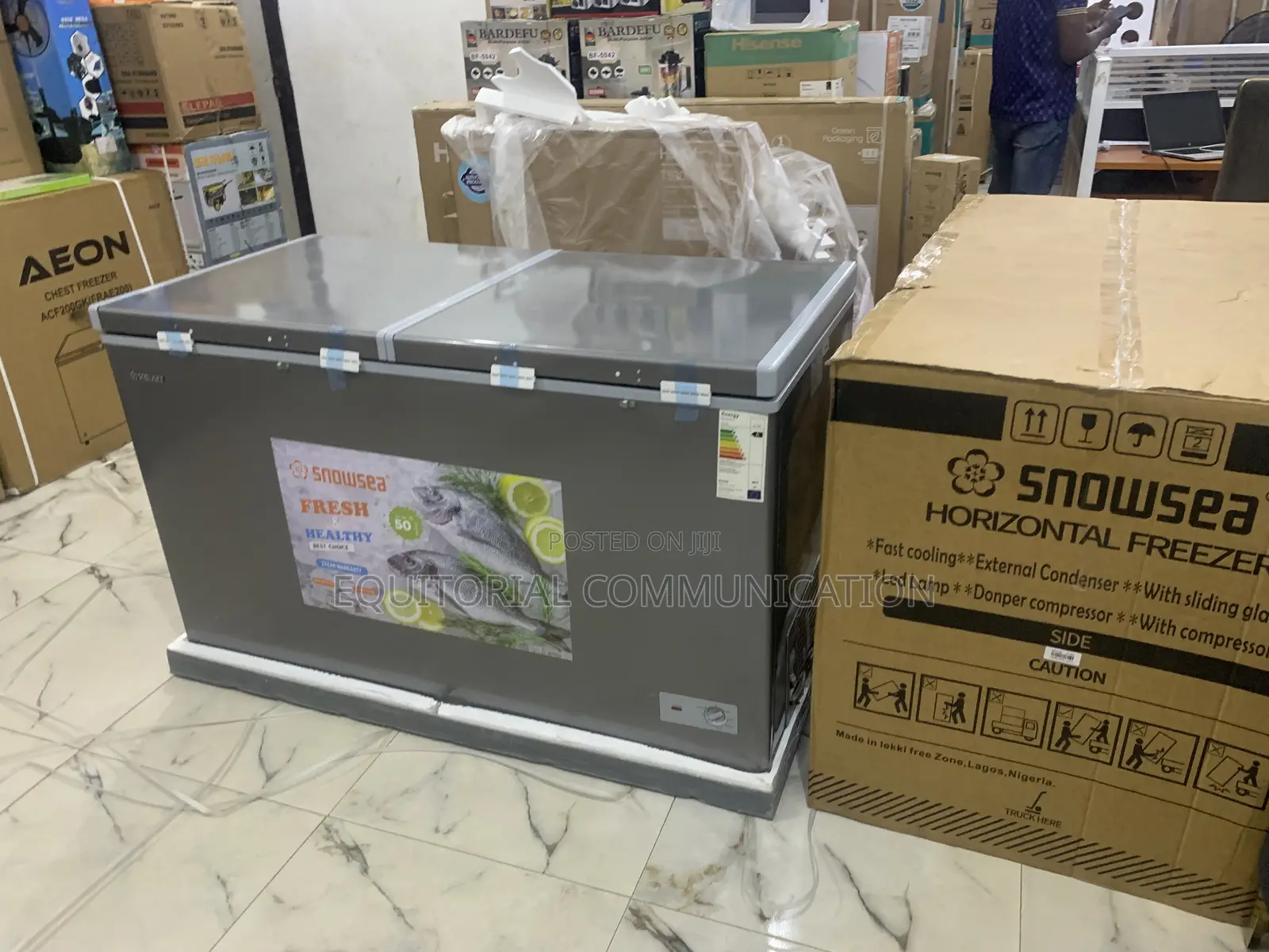 Snowsea 420l Chest Freezer – Long-Term Food Storage
