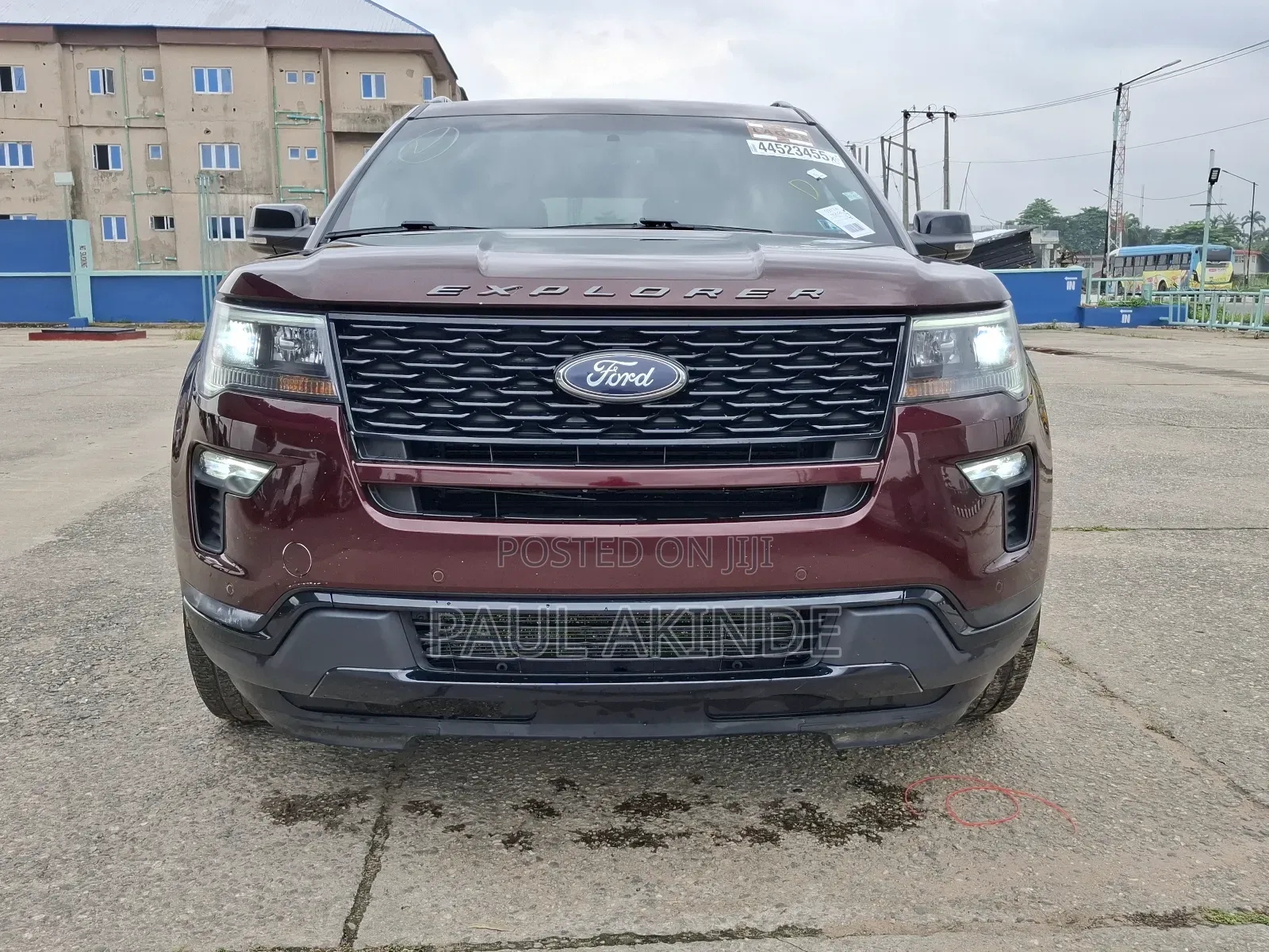 Ford Explorer Limited AWD 2018 Burgundy