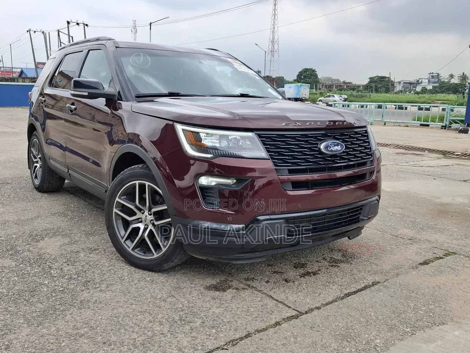 Ford Explorer Limited AWD 2018 Burgundy