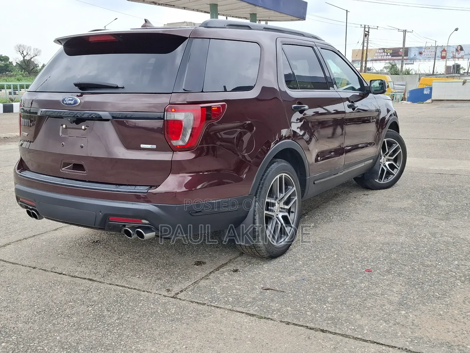 Ford Explorer Limited AWD 2018 Burgundy