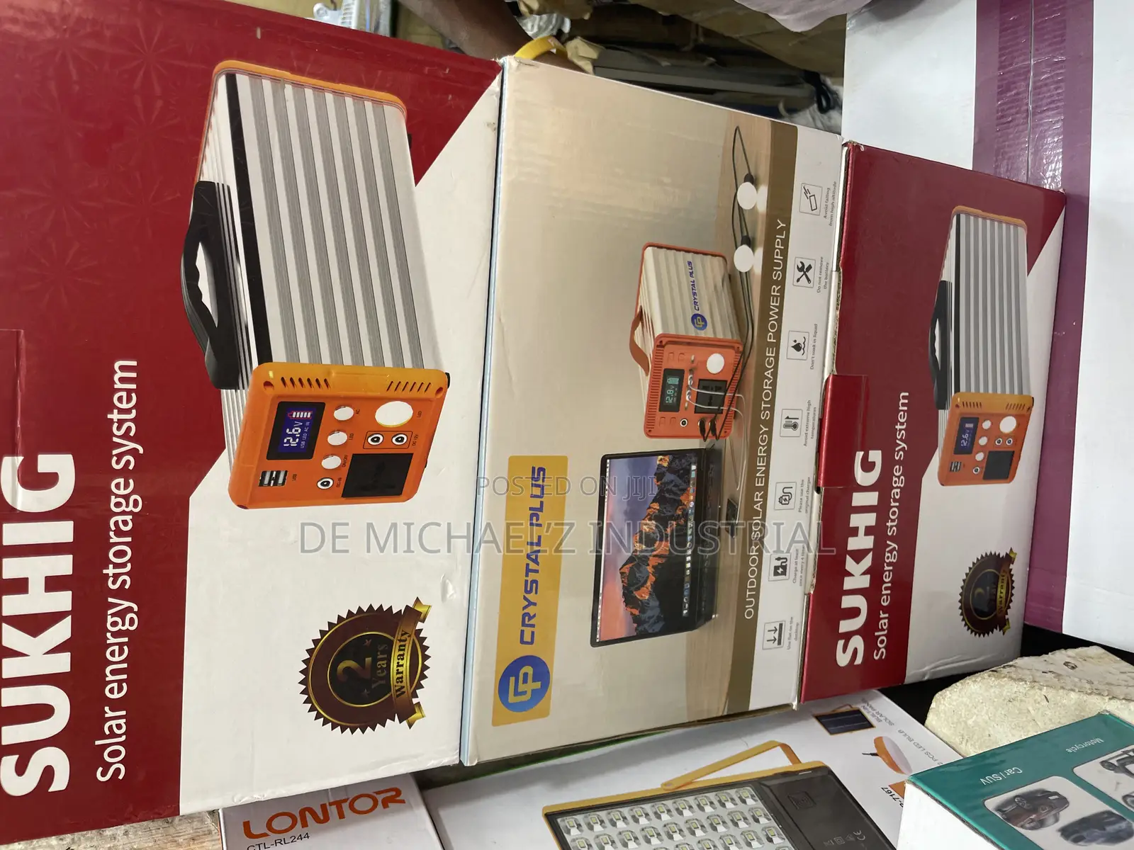 300w Solar Generator With 50w Panel