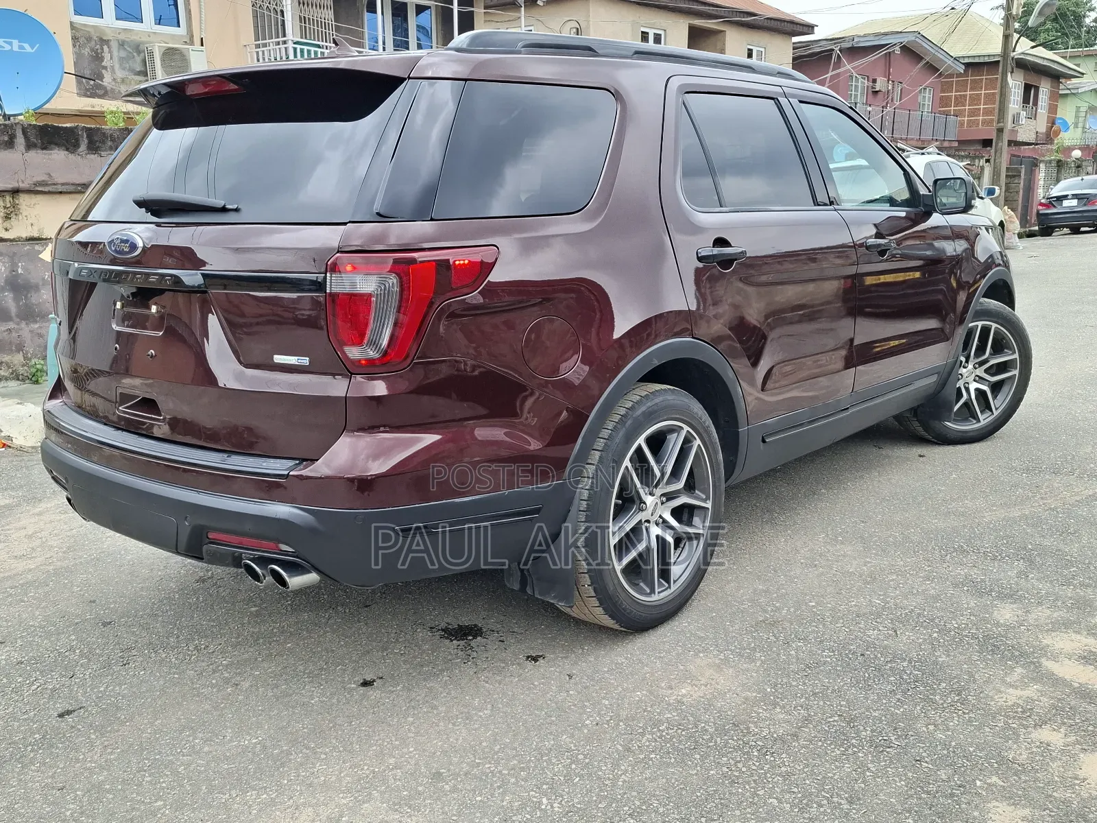 Ford Explorer Limited AWD 2019 Burgundy