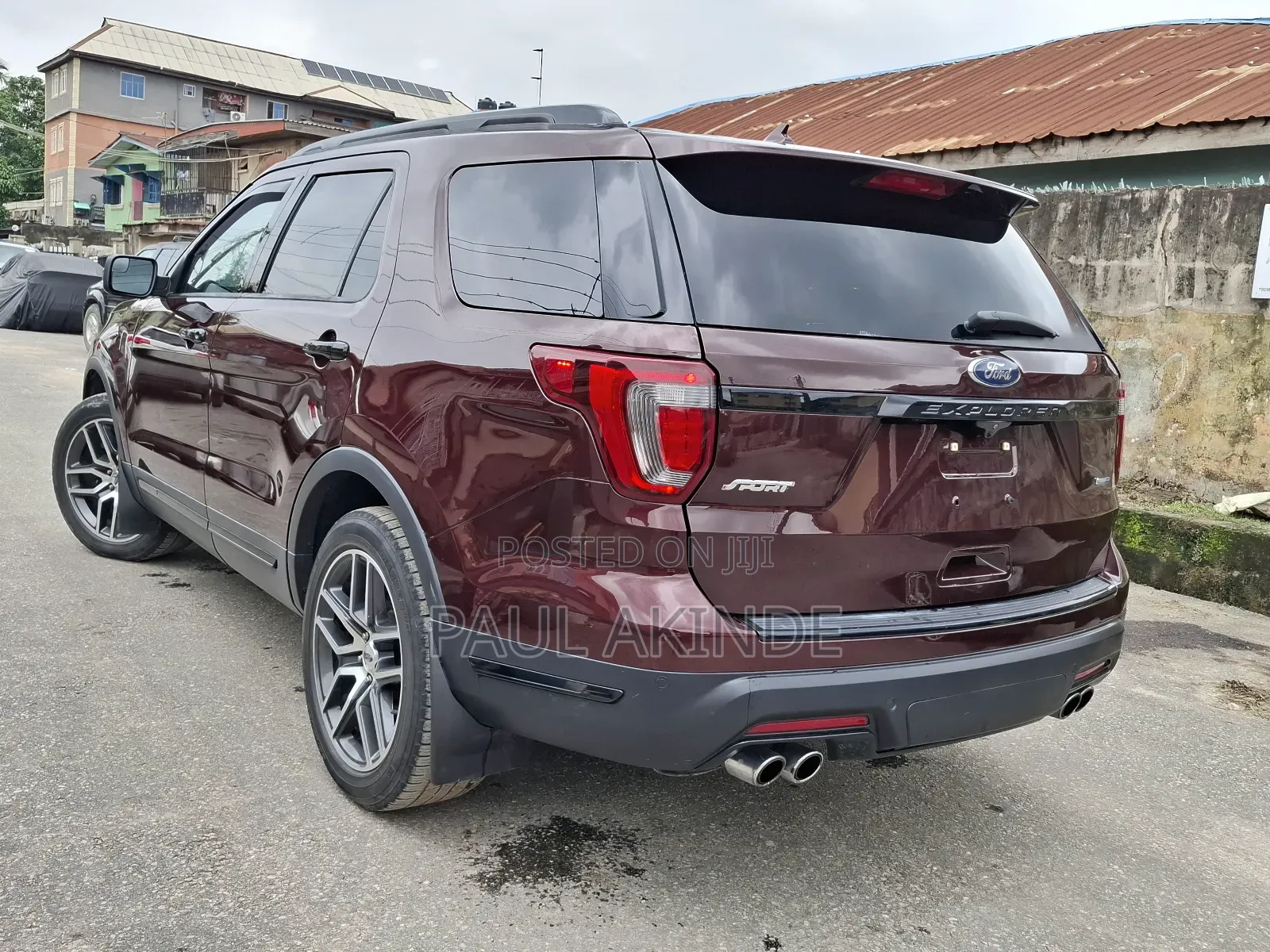 Ford Explorer Limited AWD 2019 Burgundy