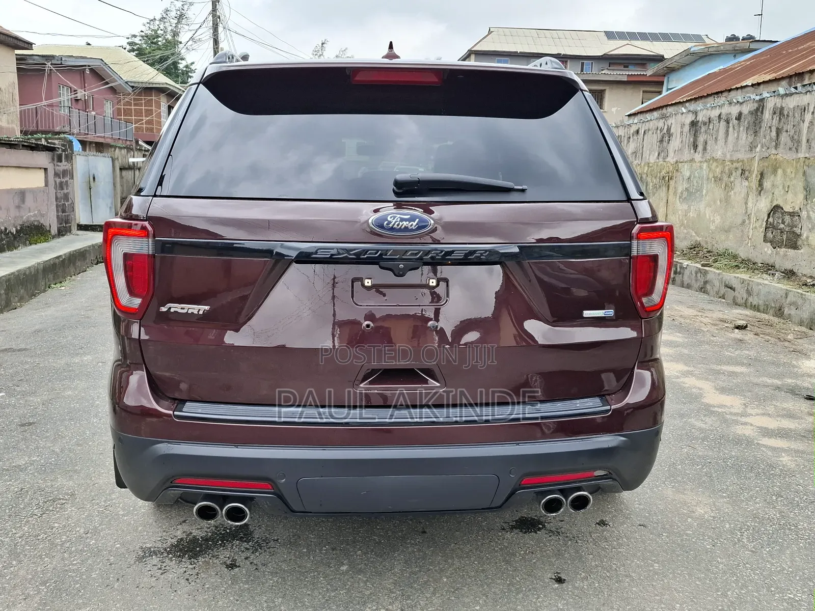 Ford Explorer Limited AWD 2019 Burgundy