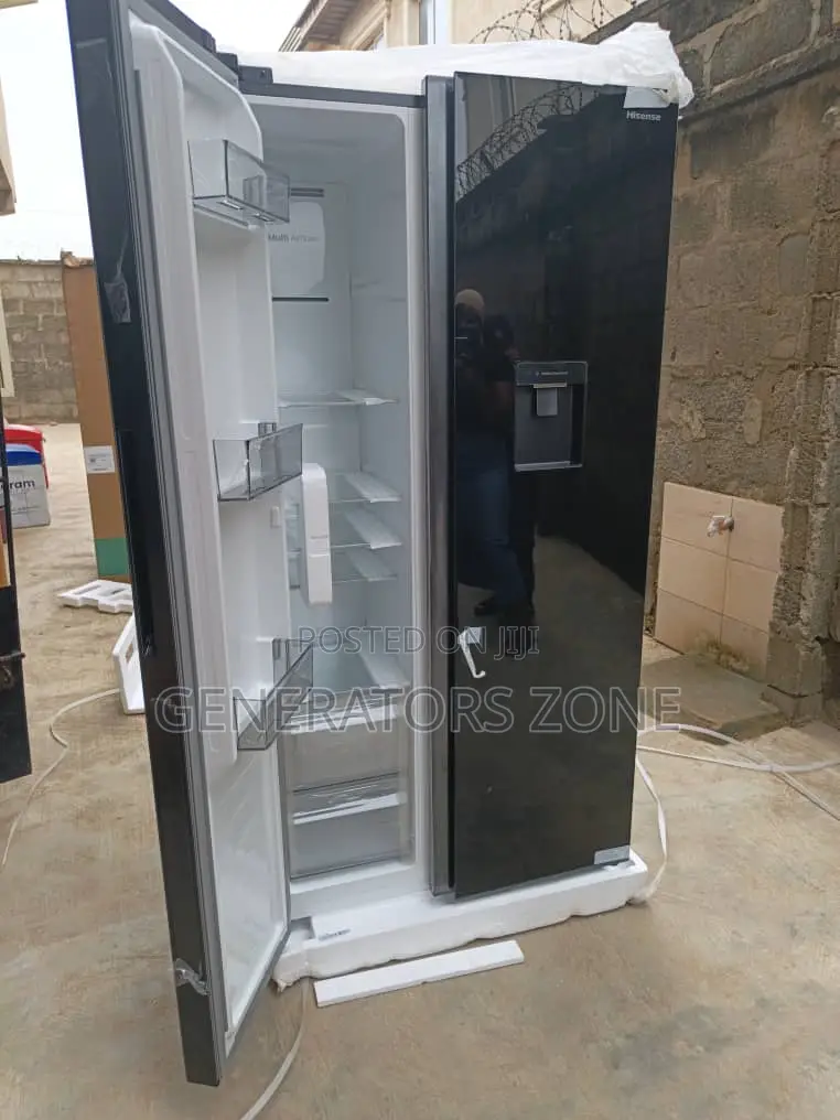 Luxury You Can Cool With – Hisense 529l Glass Refrigerator