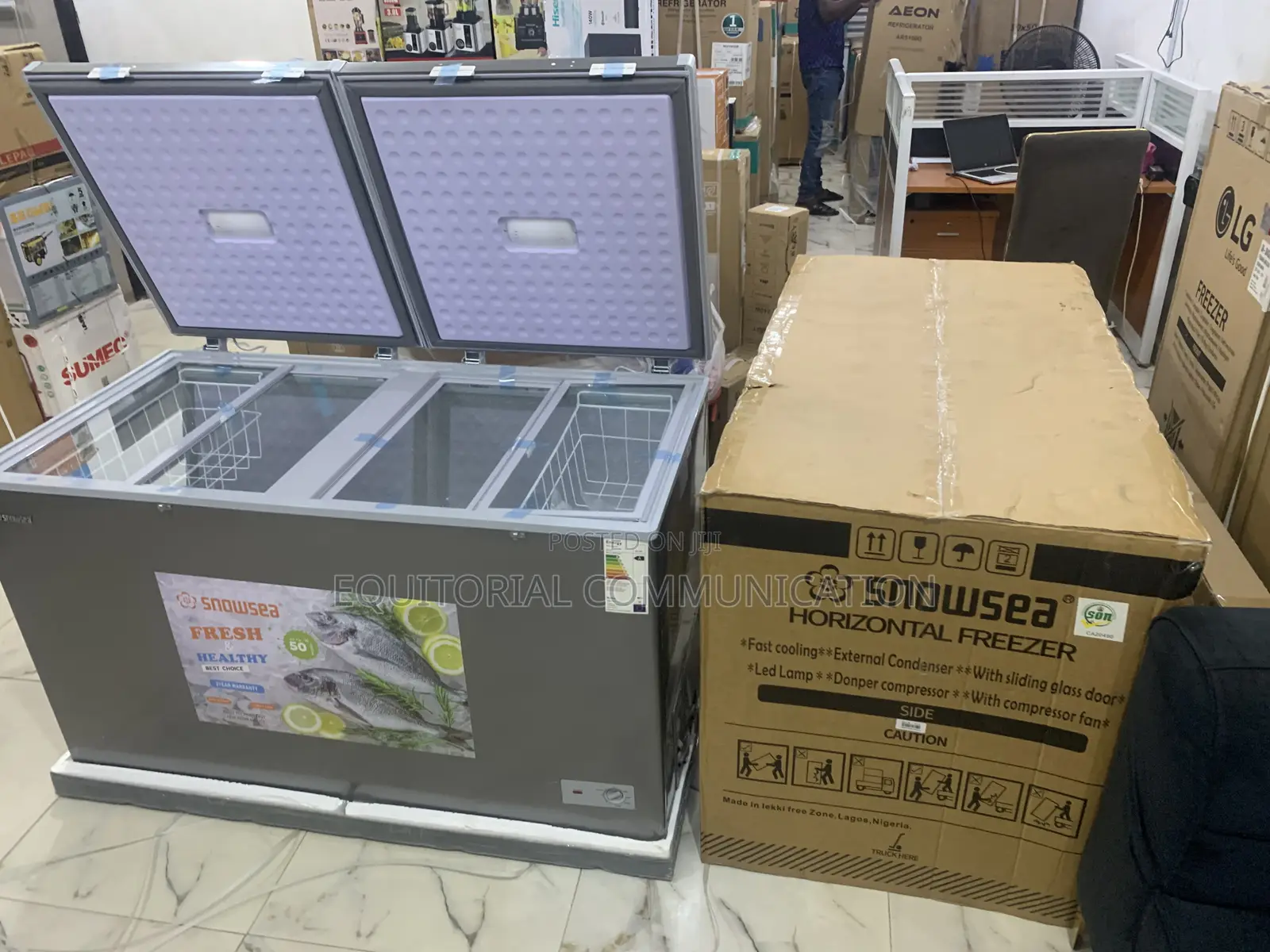 Snowsea Chest Freezer 420l – Consistent Low Temp Holding