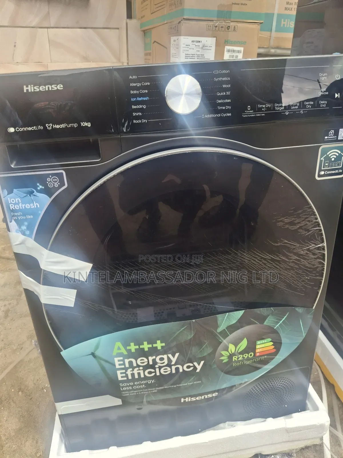 Hisense Dryer - 10kg- Dh5s102bb