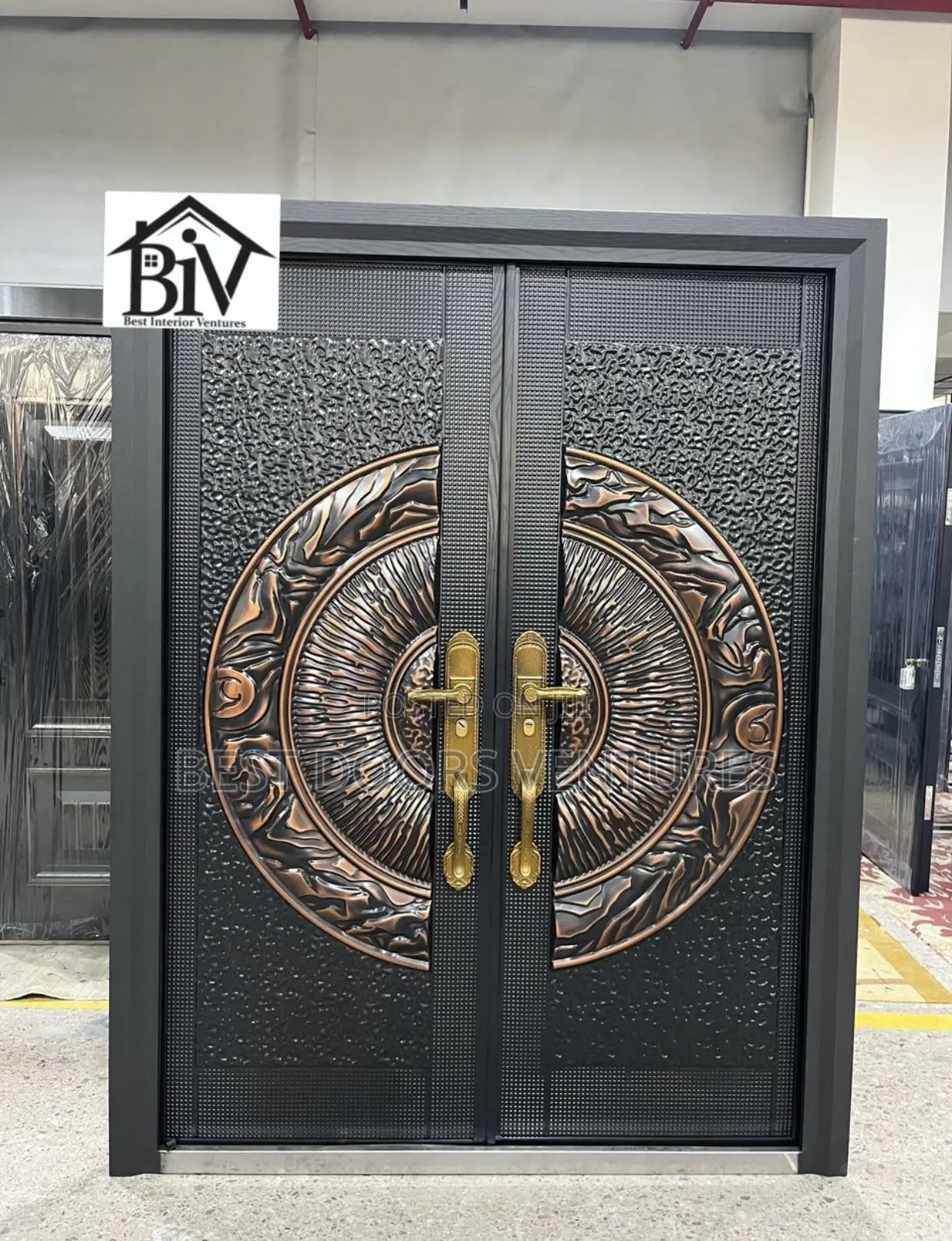 Double Opening Entrance Door