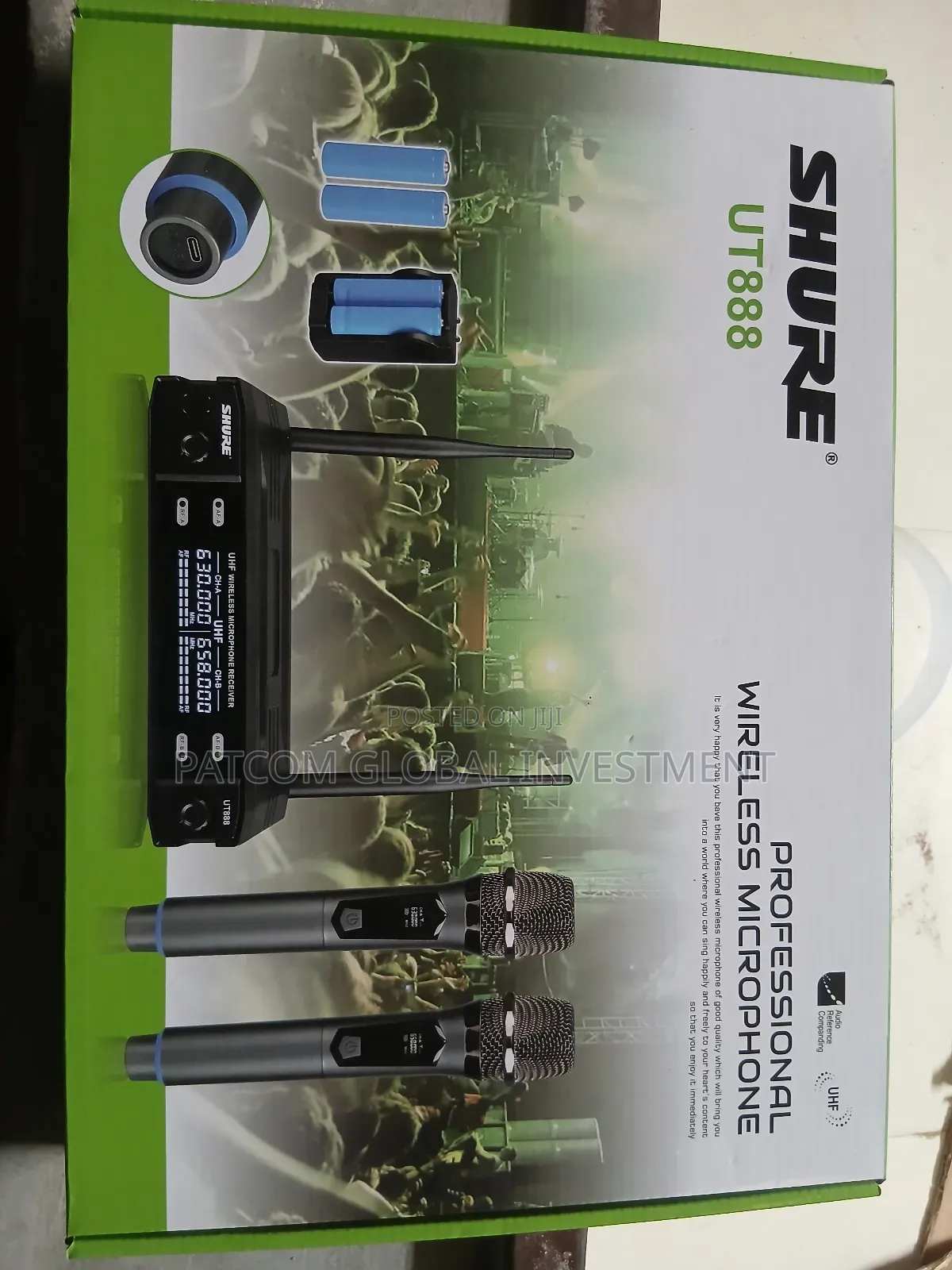 Shure Wireless Microphone Ut888