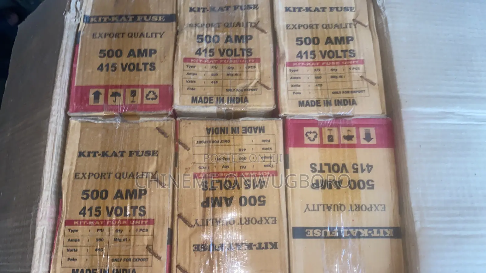 500a Fuse and Base