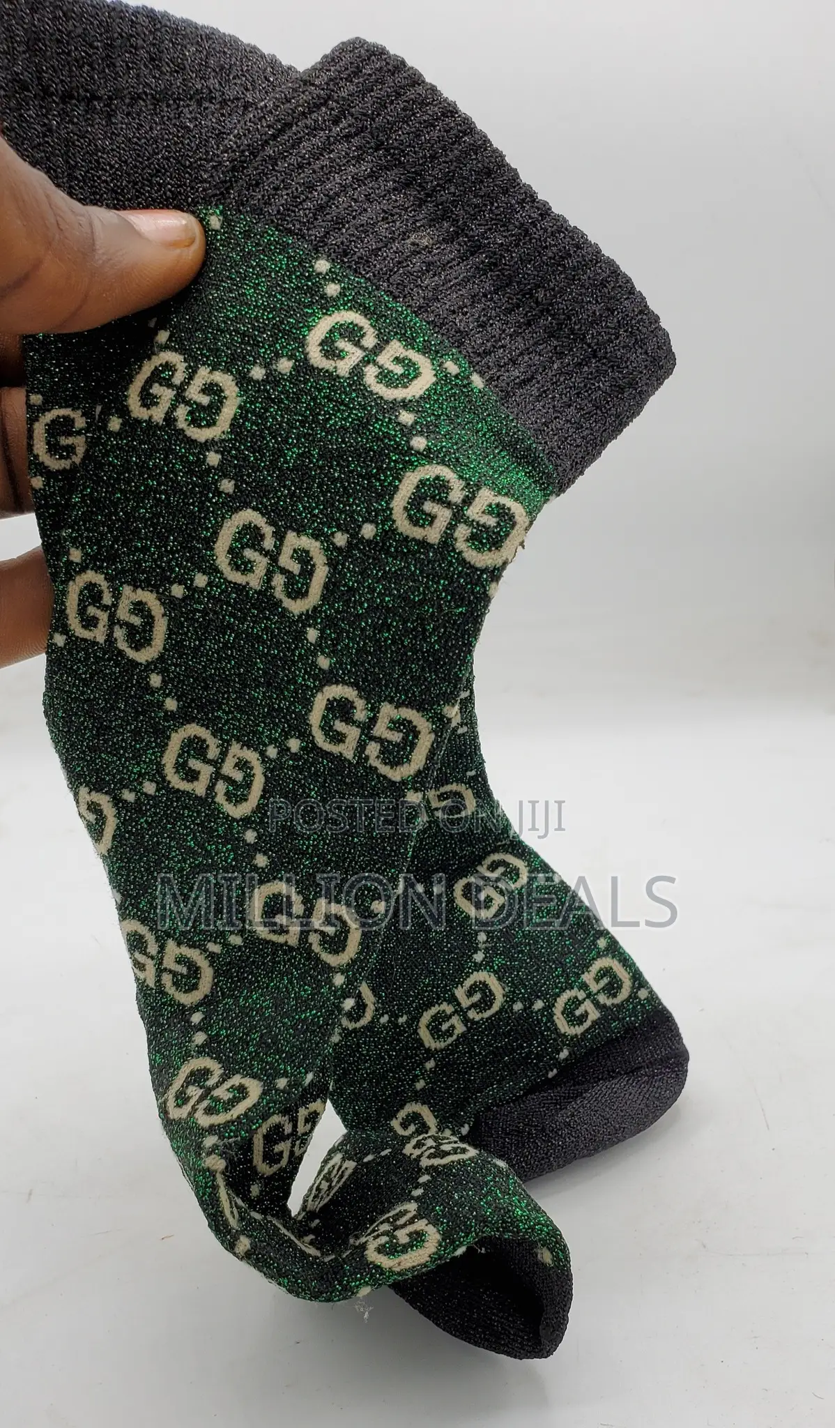Ski Classic Unique Cotton Men’S Green Socks
