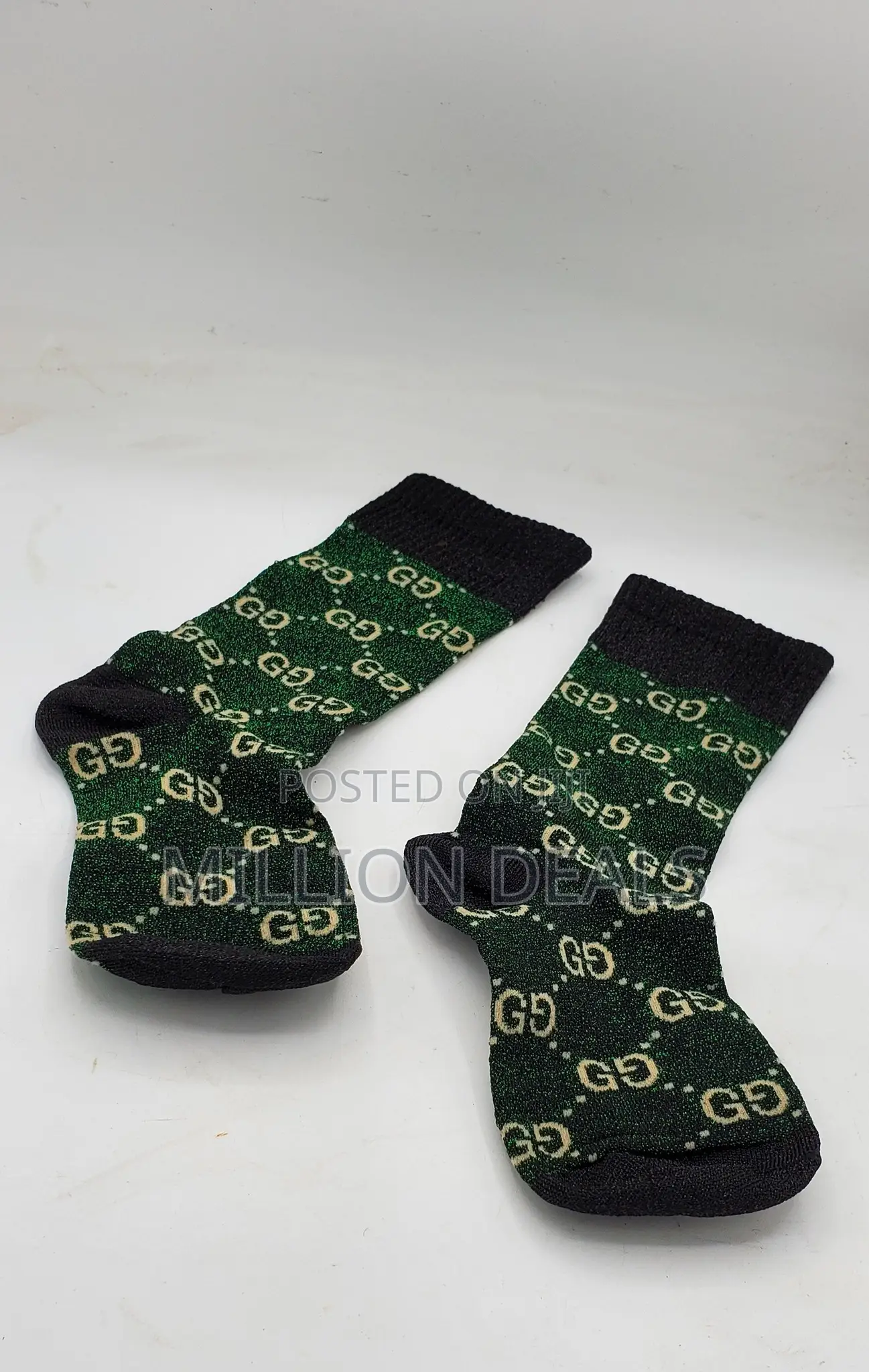 Ski Classic Unique Cotton Men’S Green Socks