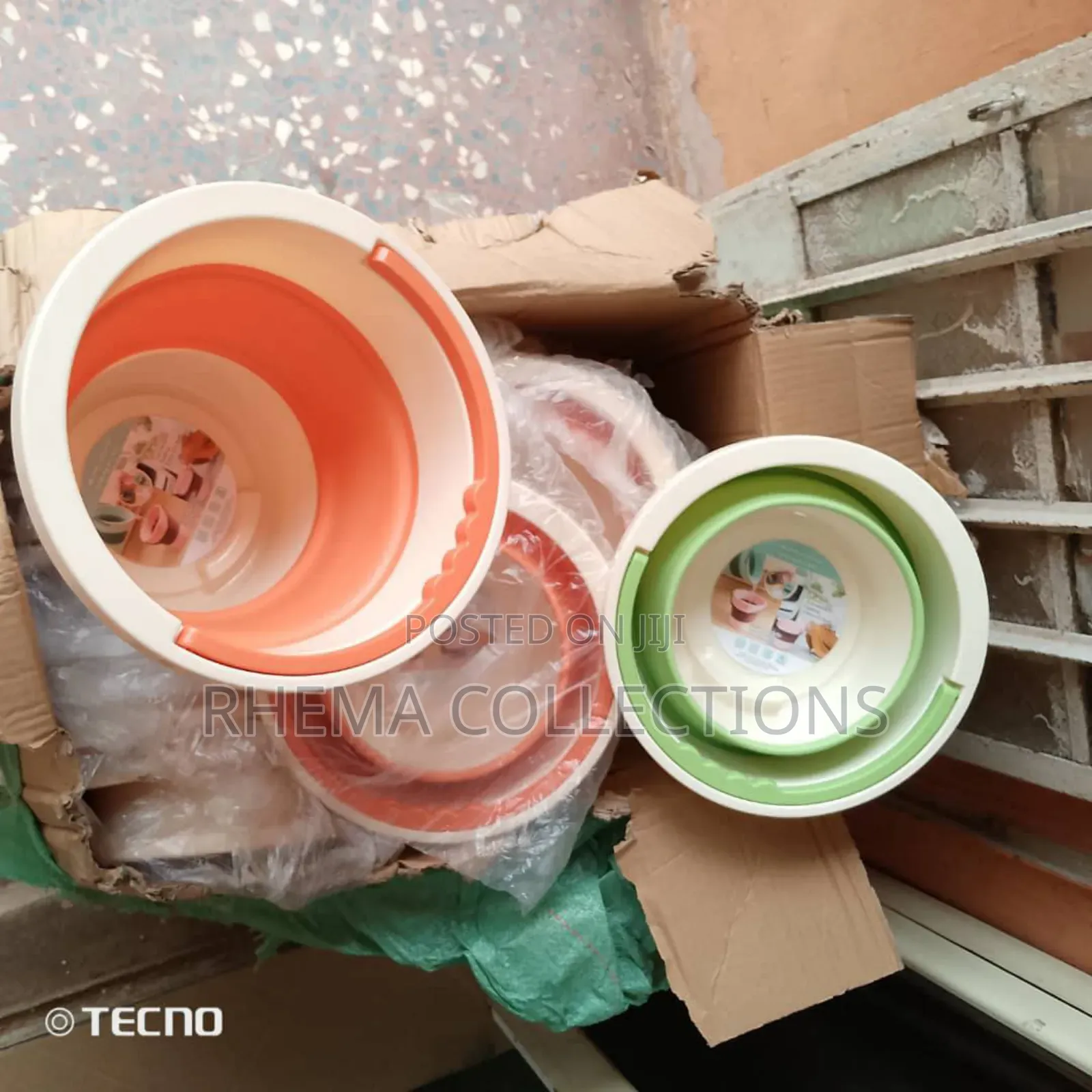 Thickened Silicone Foldable Water Bucket