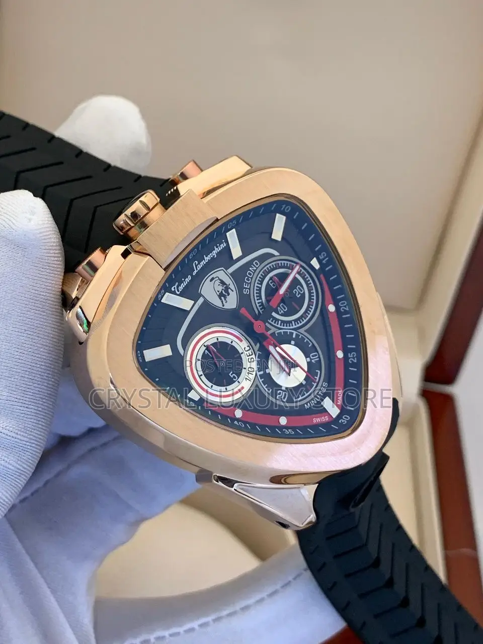 Lamborghini Quality Luxury Men Chronograph Wristwatch