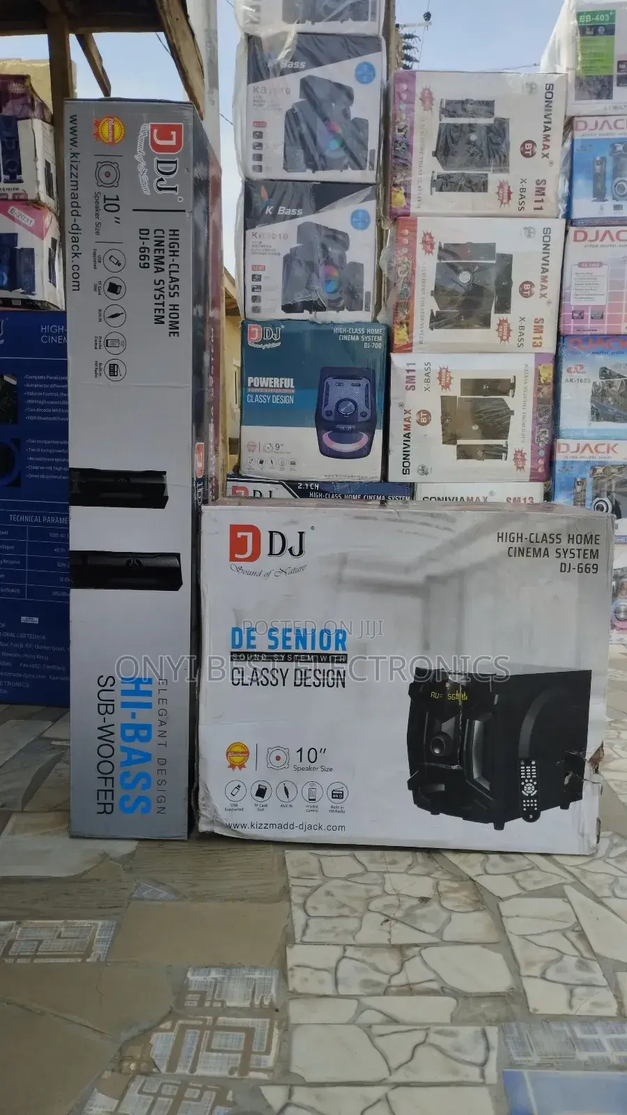 Djack Heavy Woofer Bluetooth Home Theater System Dj-669