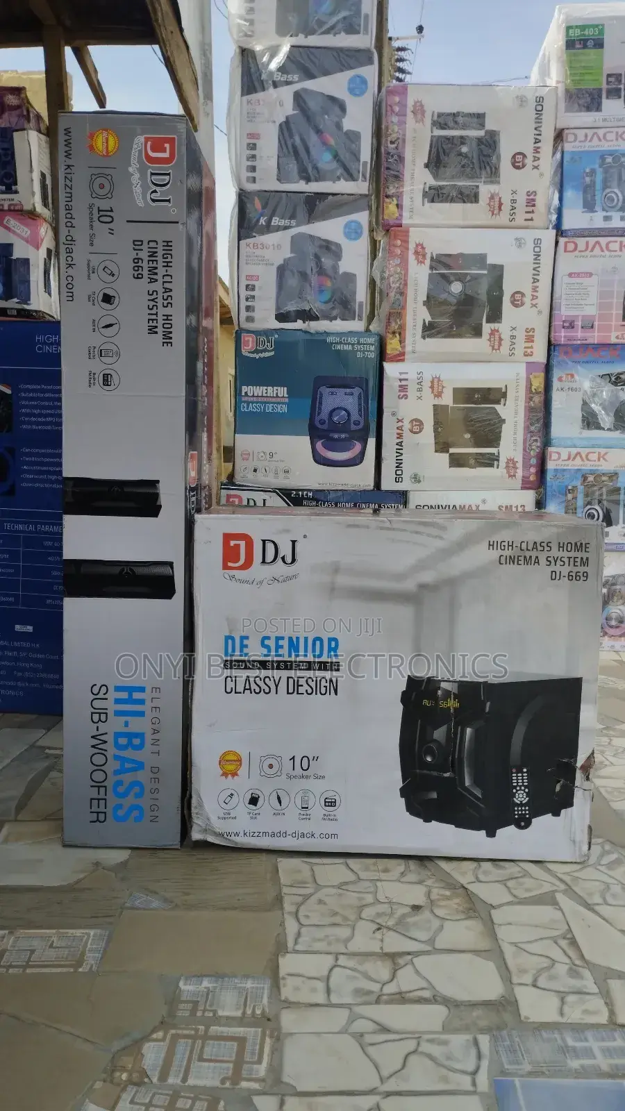 Djack Heavy Woofer Bluetooth Home Theater System Dj-669