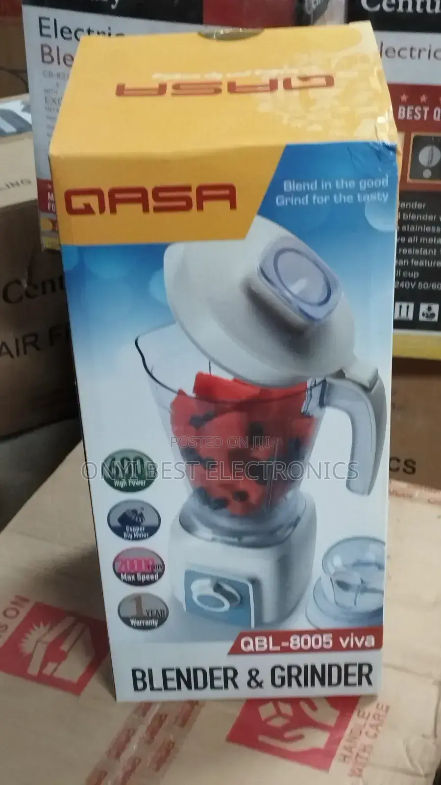 Qasa Blender Grinder QBL-8005 Viva (Copper Coil)