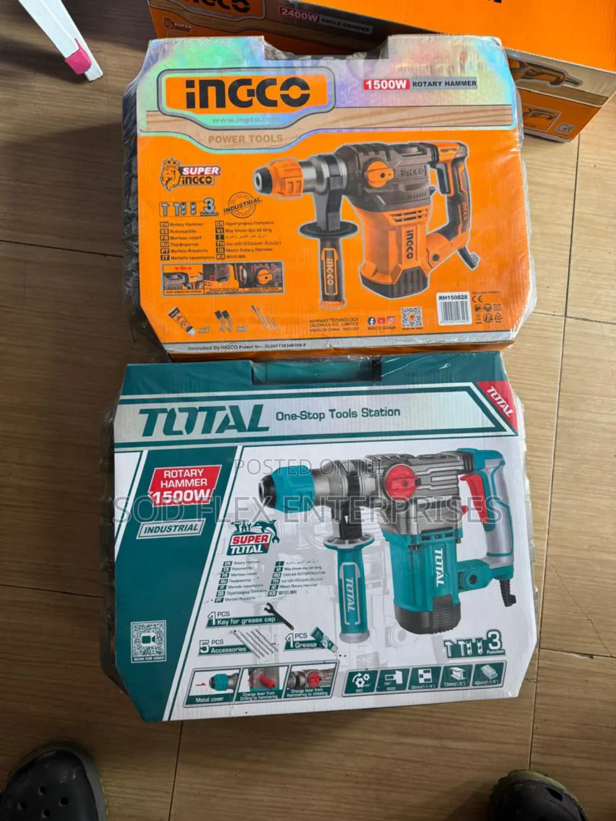 1500w Ingco And Total Heavy Duty Drill Machine Available