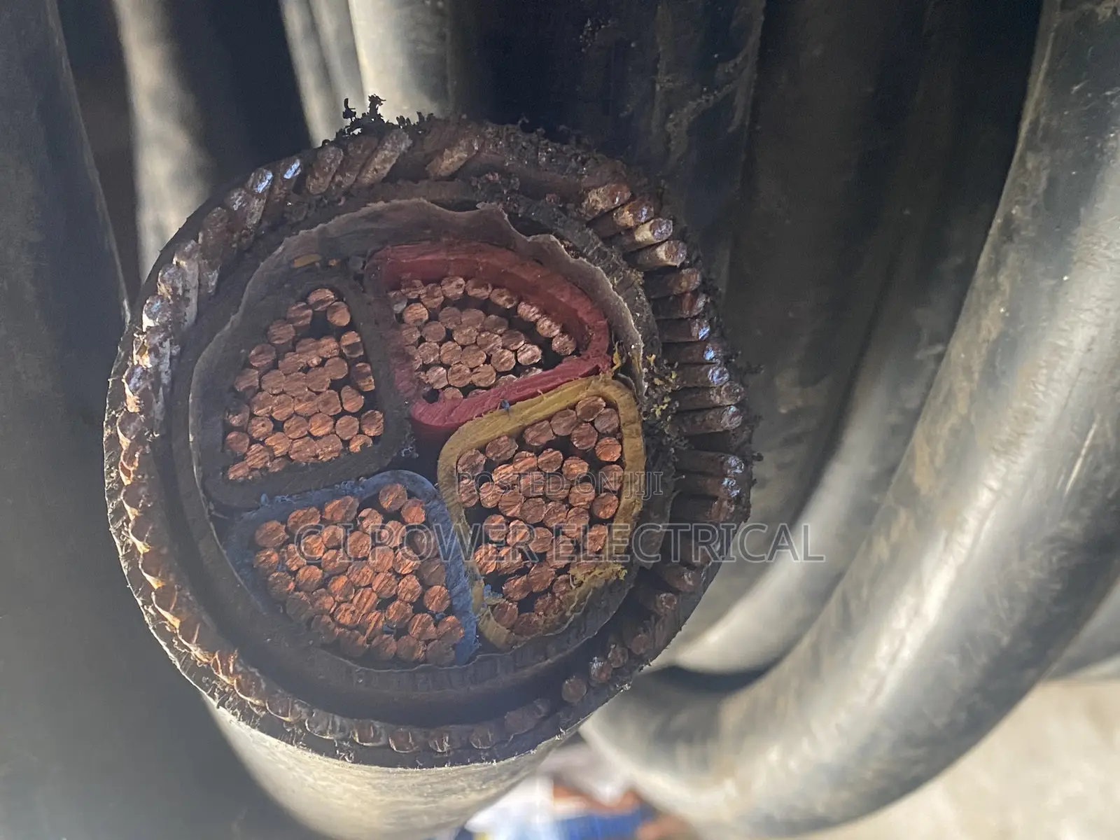 150mm 4 Core Nigerchin Armored Cable