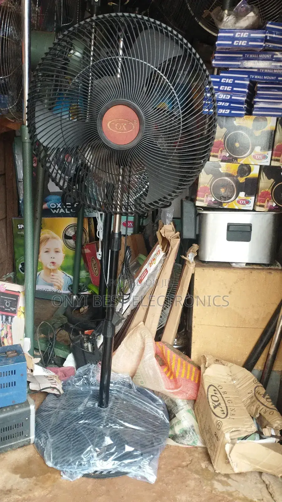 Ox Plus 18 Inches Plastic Standing Fan