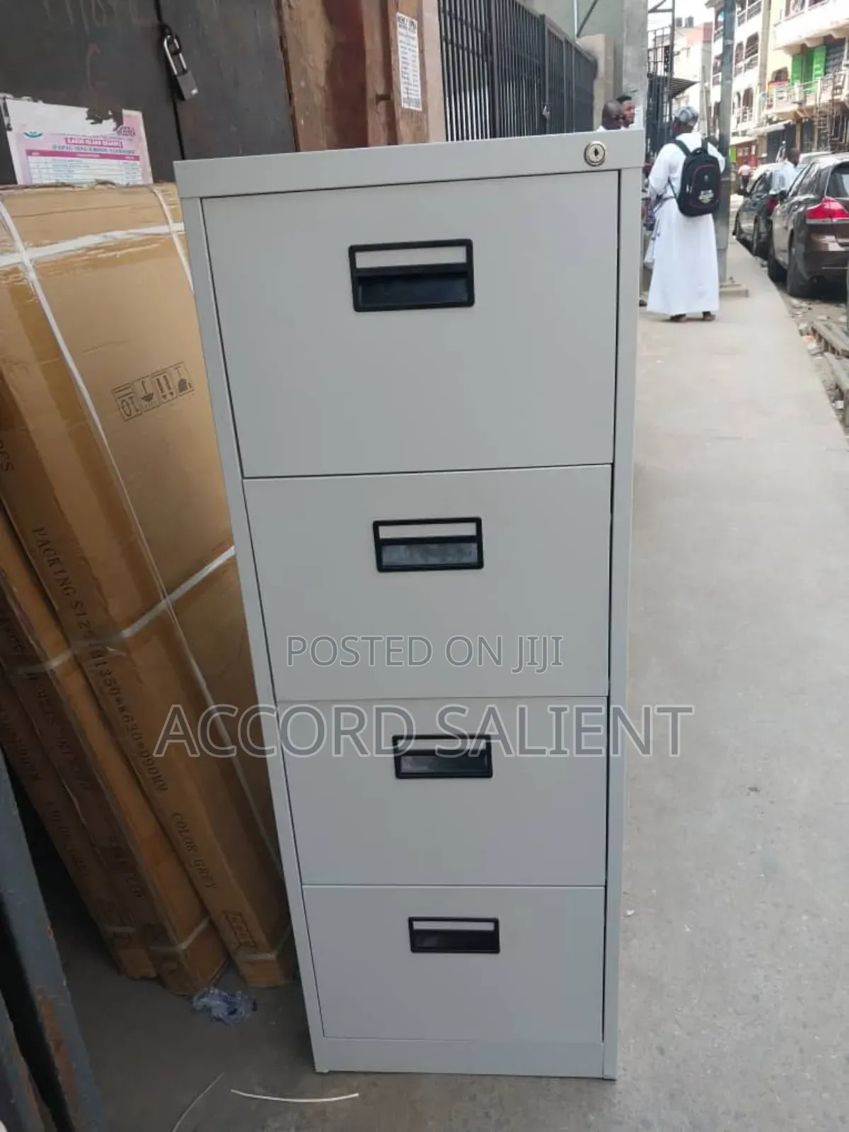 Metal Filing Cabinet With 4 Drawers