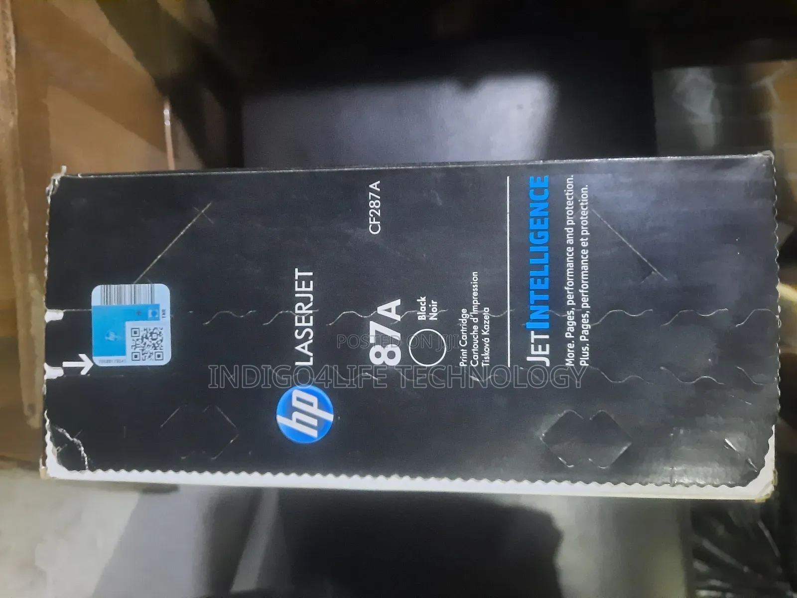 Genuine Hp 87a Toner