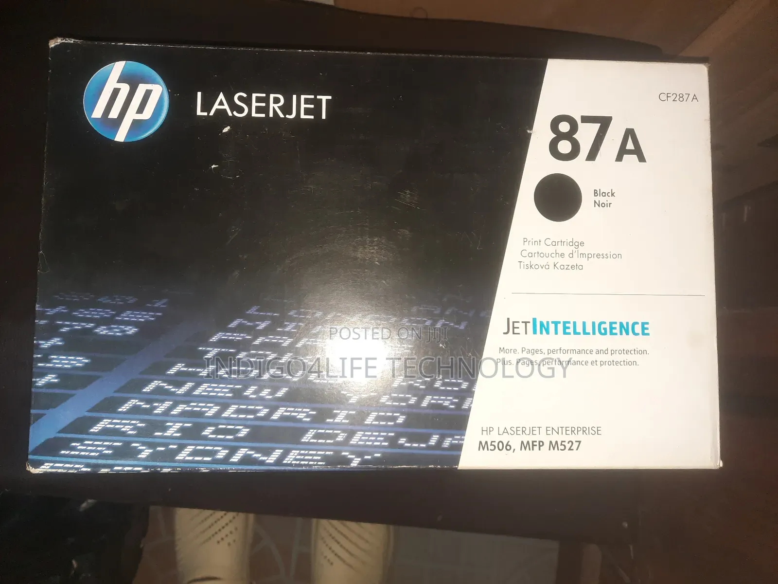 Genuine Hp 87a Toner