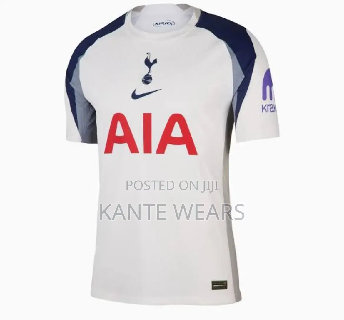 Nike Tottenham 2025/2026 Latest Home Jersey