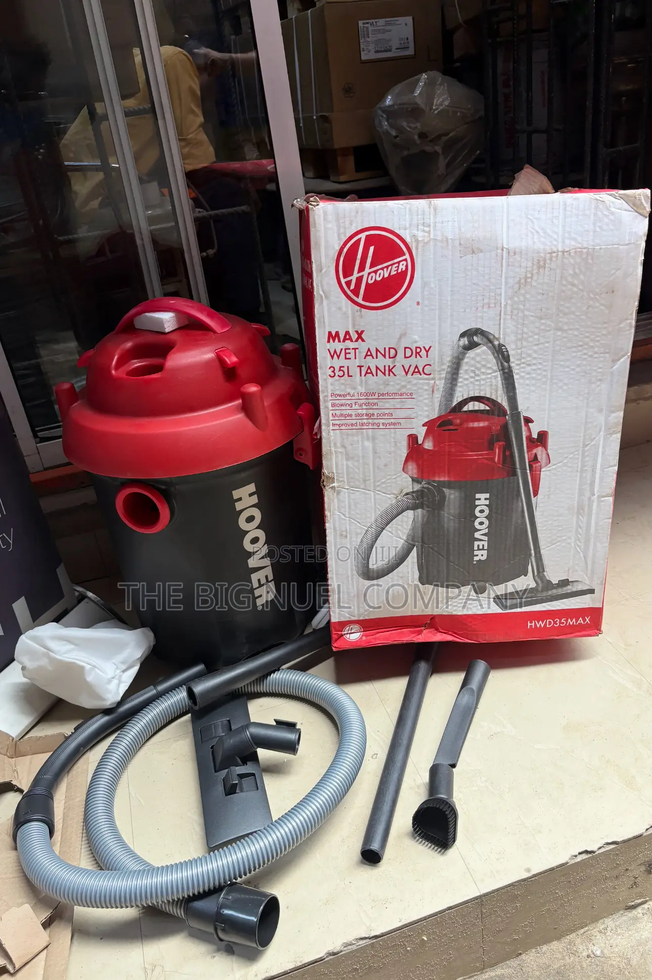 Hoover Wet and Dry Vacuum Cleaner With Blower 30l England