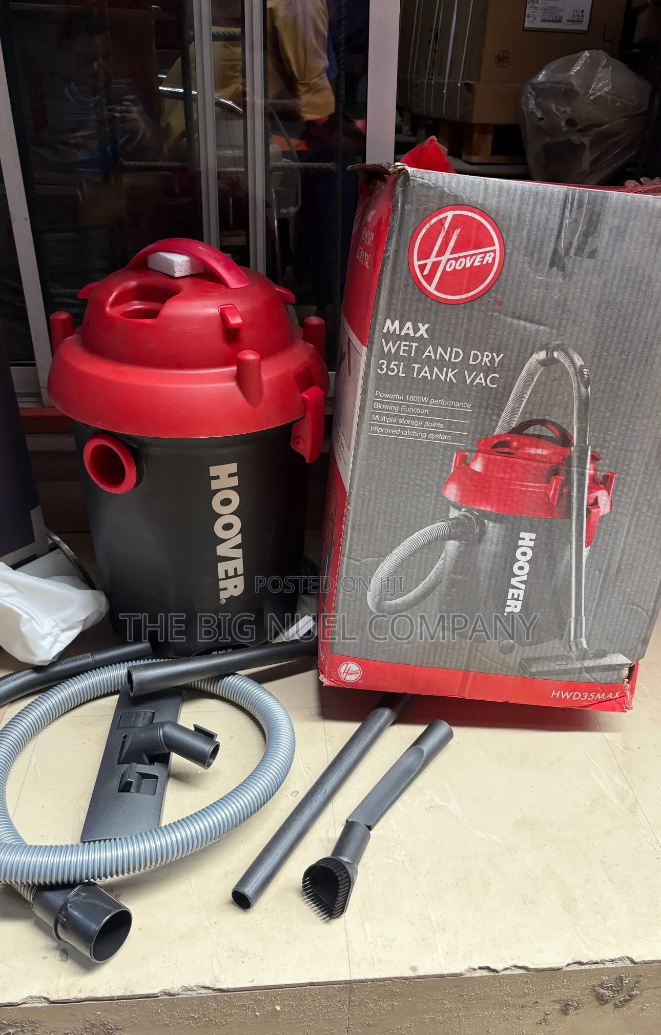 Hoover Wet and Dry Vacuum Cleaner With Blower 30l England